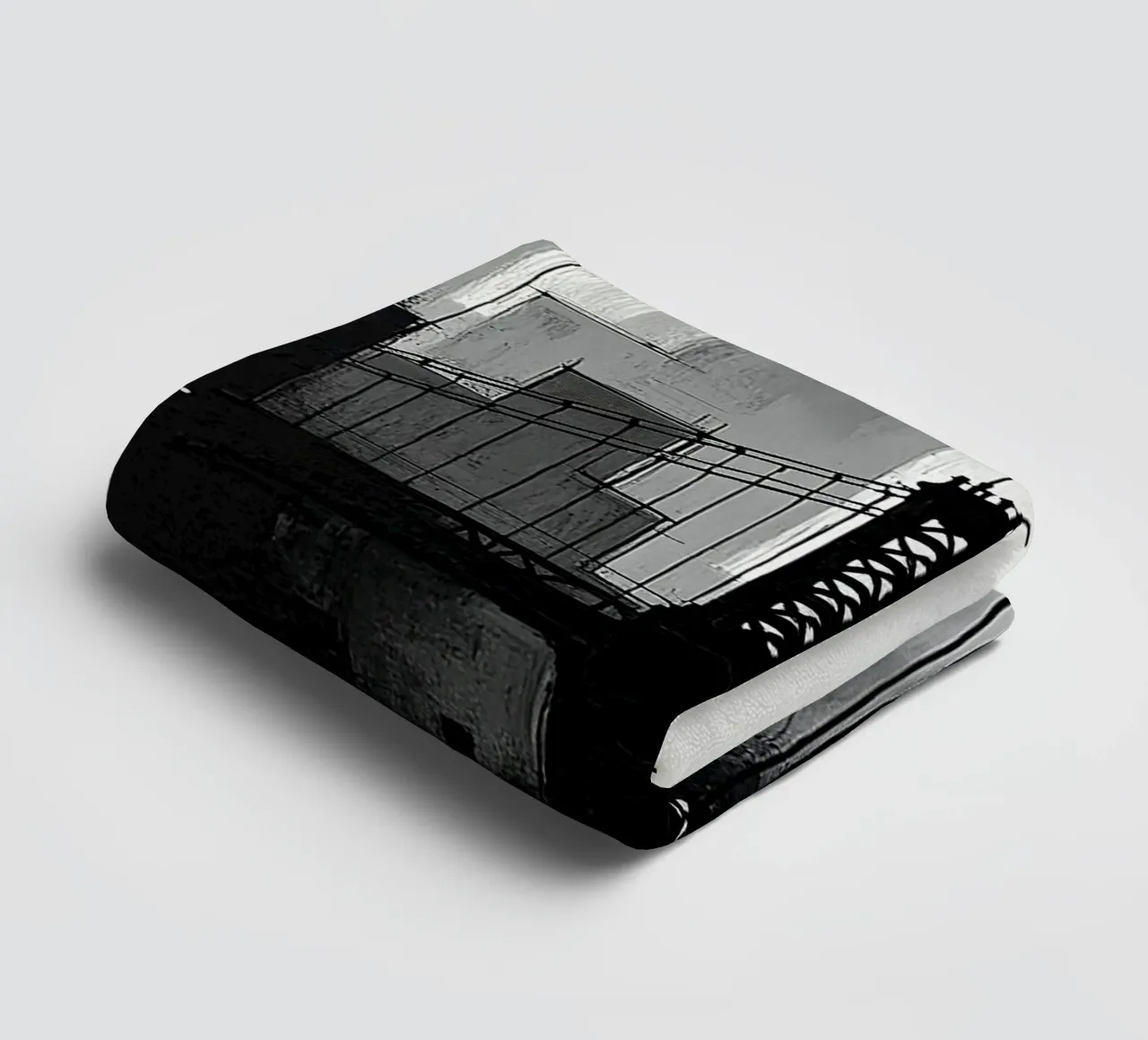 Skyline with bridge_2 towel by Fantasie & Mystikwelten by LK