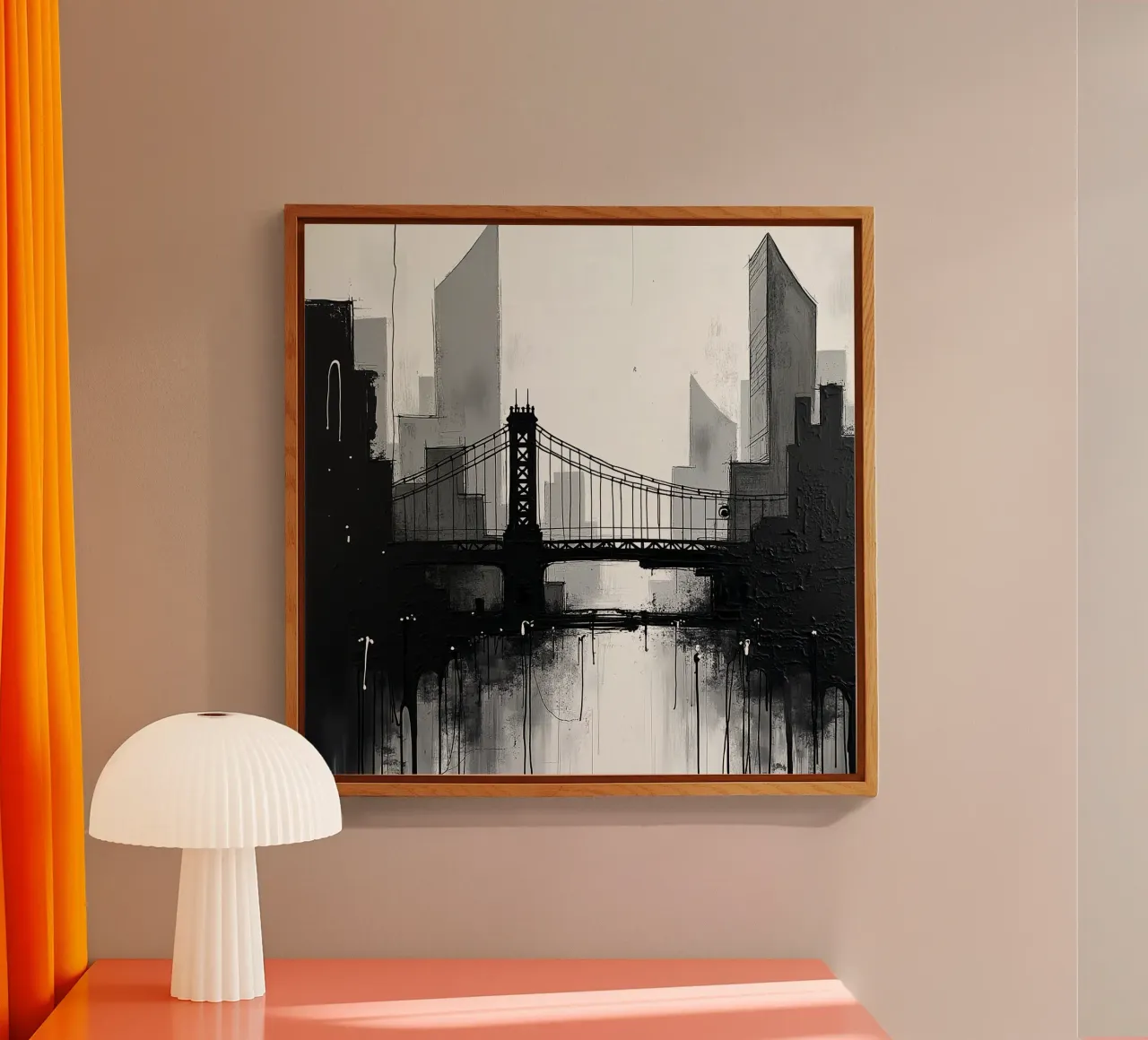 Skyline con ponte_2 plexiglass da Fantasie & Mystikwelten by LK