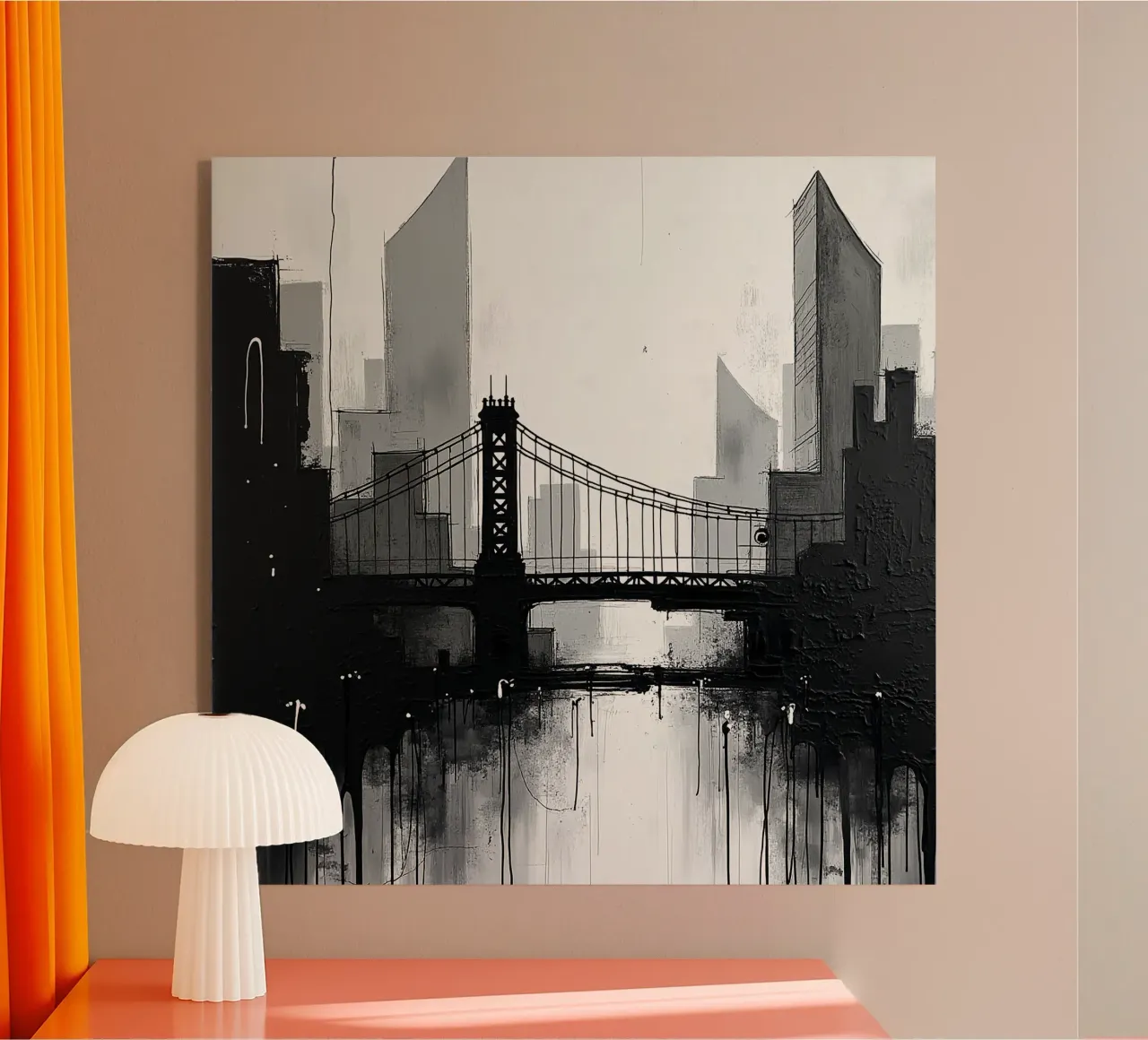 Skyline con ponte_2 plexiglass da Fantasie & Mystikwelten by LK