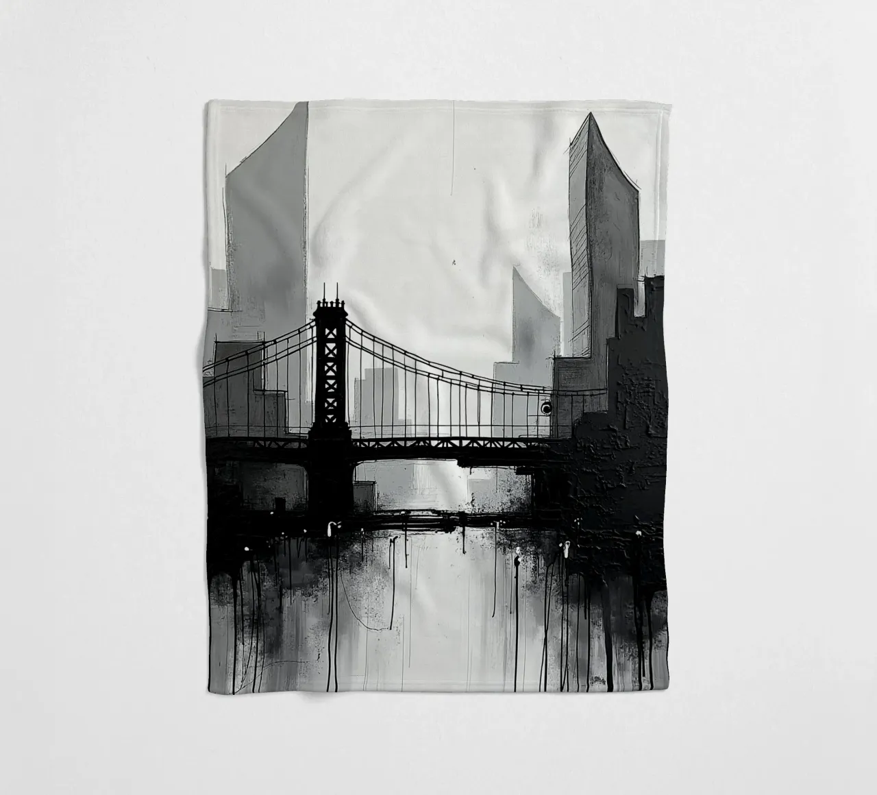 Skyline con ponte_2 coperta in pile da Fantasie & Mystikwelten by LK