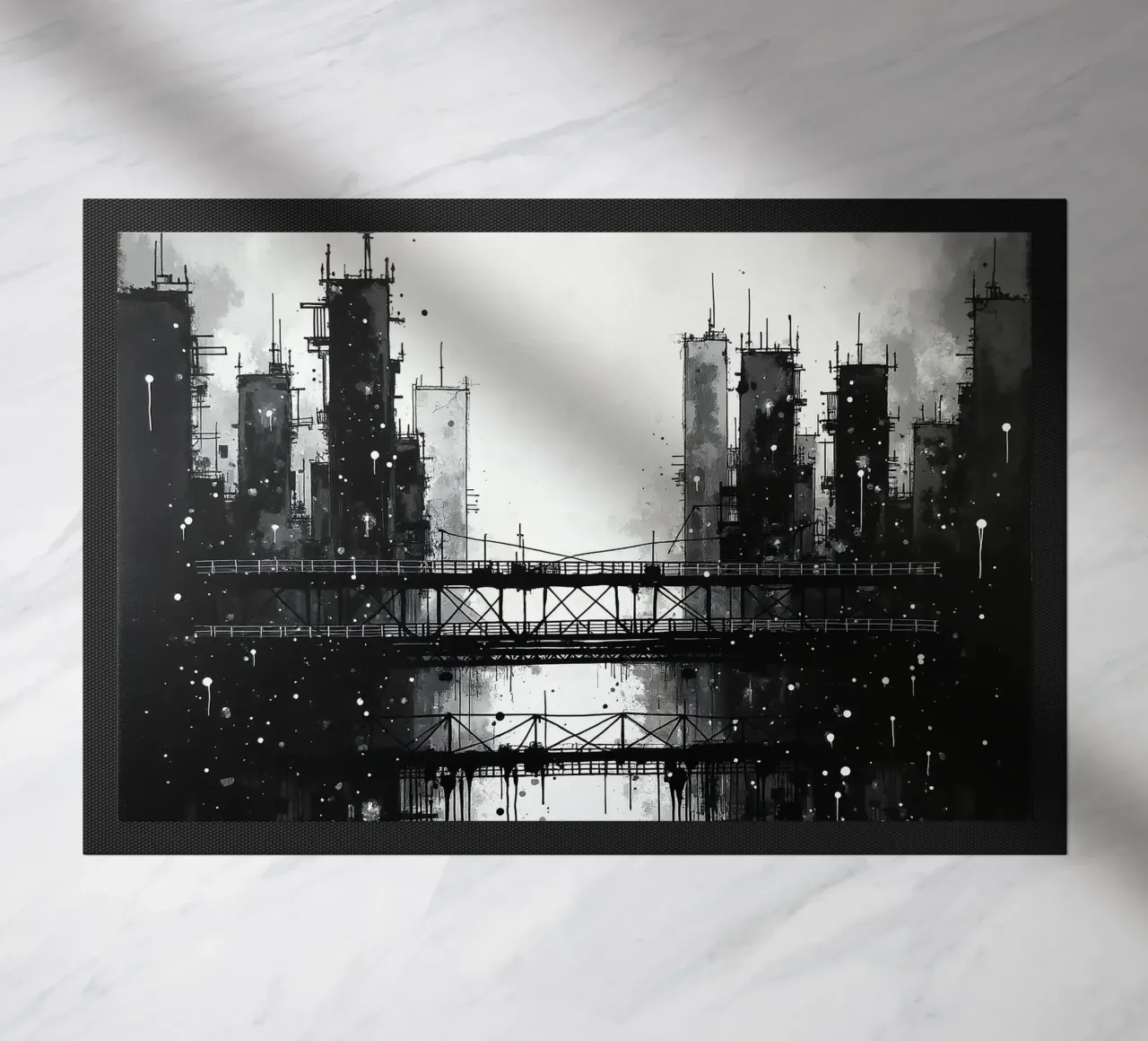 Skyline con ponte_3 zerbino da Fantasie & Mystikwelten by LK