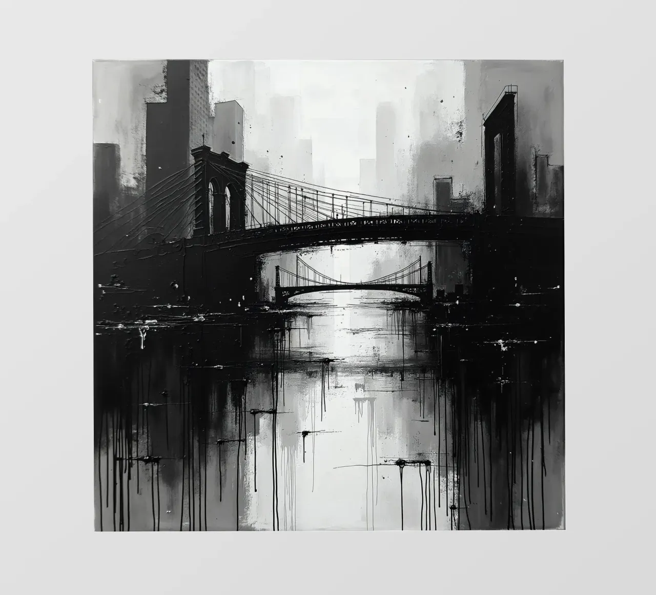 Skyline con ponte_4 telo in pvc da Fantasie & Mystikwelten by LK