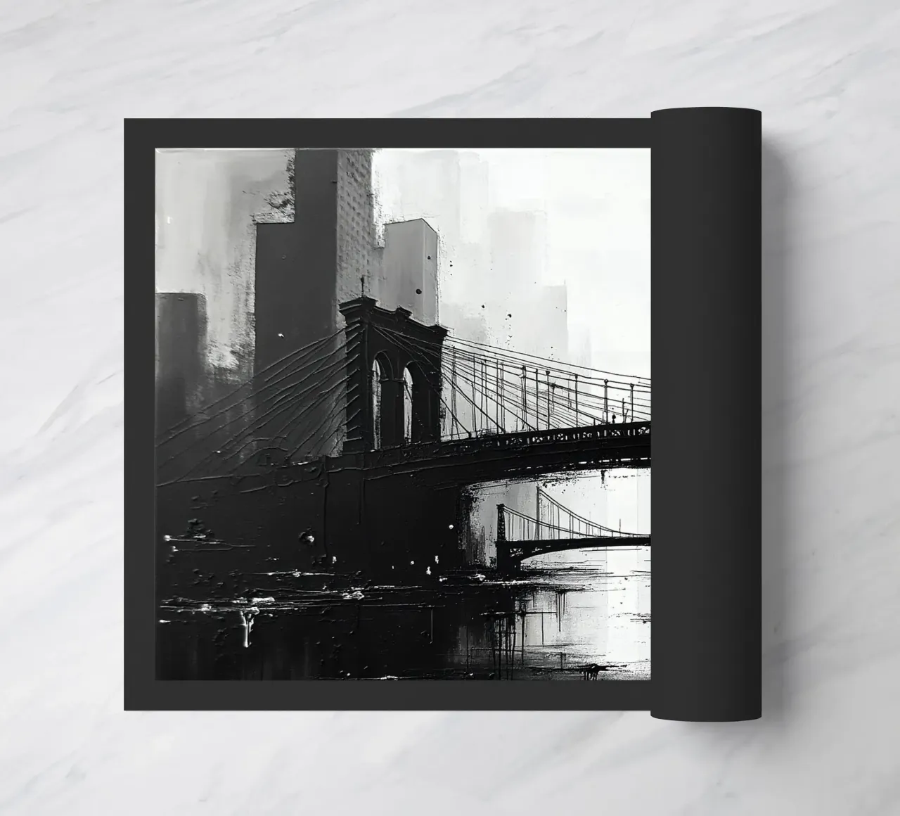 Skyline con ponte_4 zerbino da Fantasie & Mystikwelten by LK