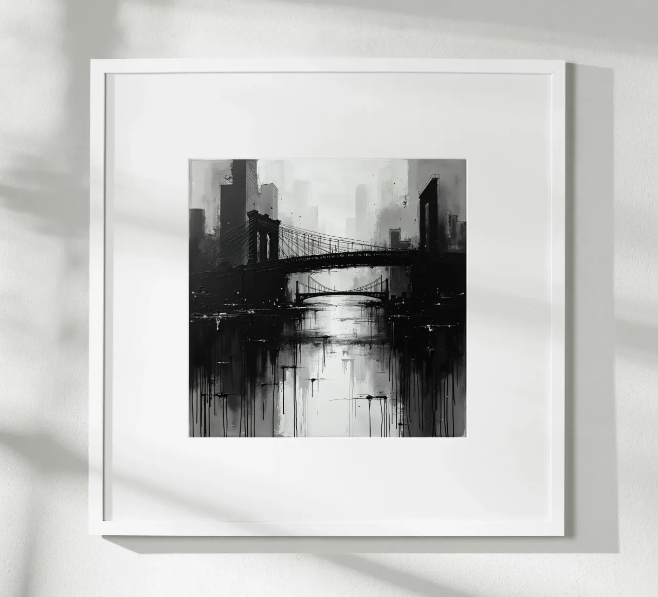 Skyline con ponte_4 poster da Fantasie & Mystikwelten by LK