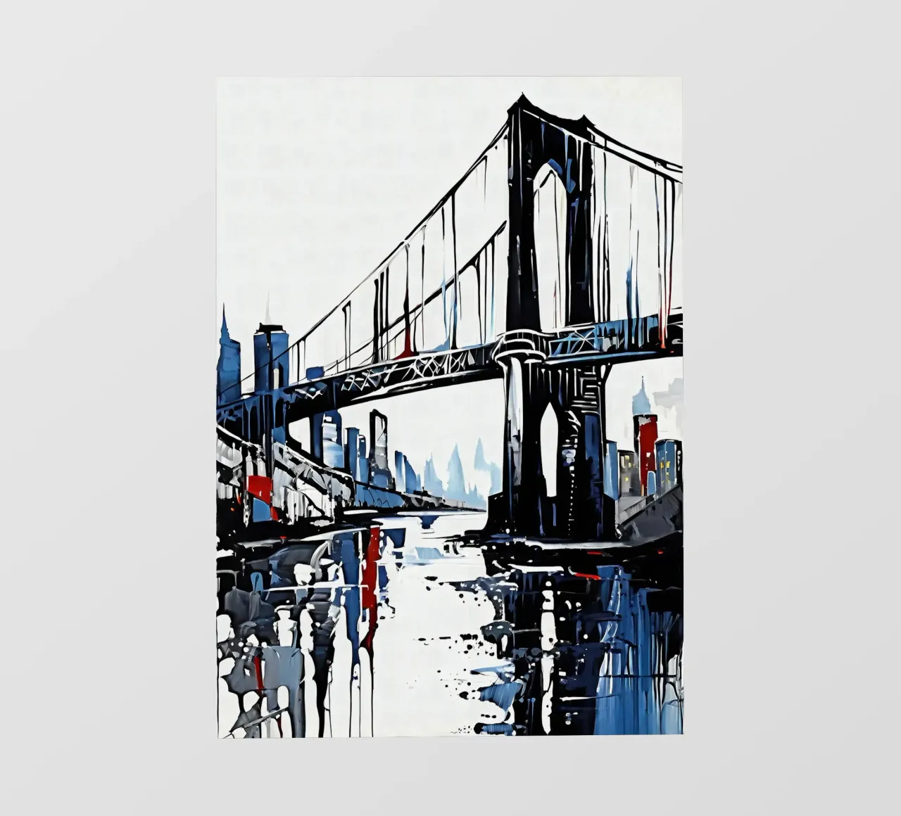 Skyline con ponte_5 telo in pvc da Fantasie & Mystikwelten by LK