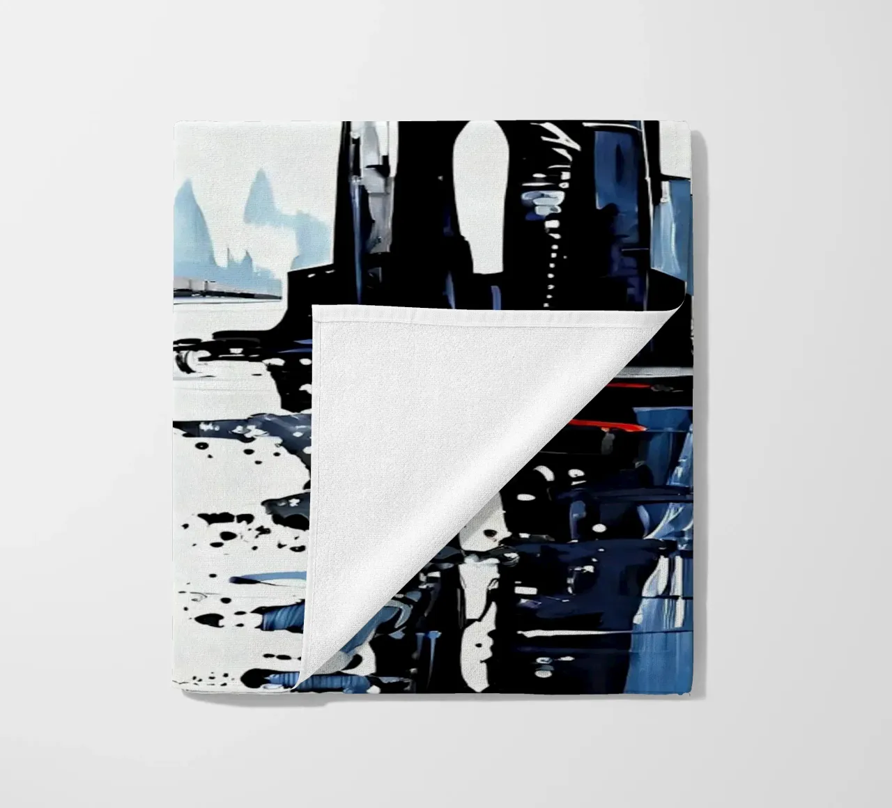 Skyline con ponte_5 telo mare da Fantasie & Mystikwelten by LK