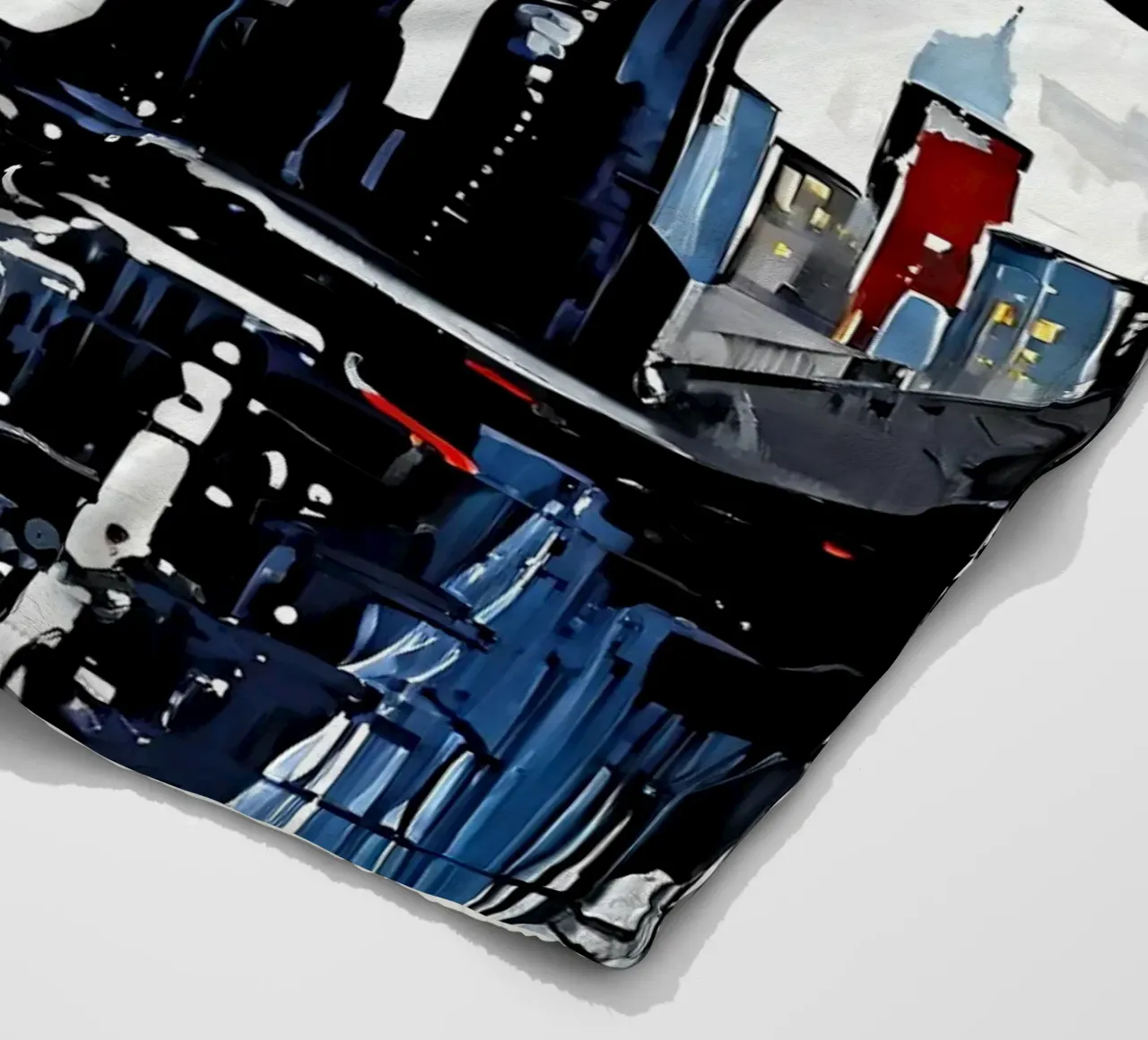 Skyline con ponte_5 coperta in pile da Fantasie & Mystikwelten by LK