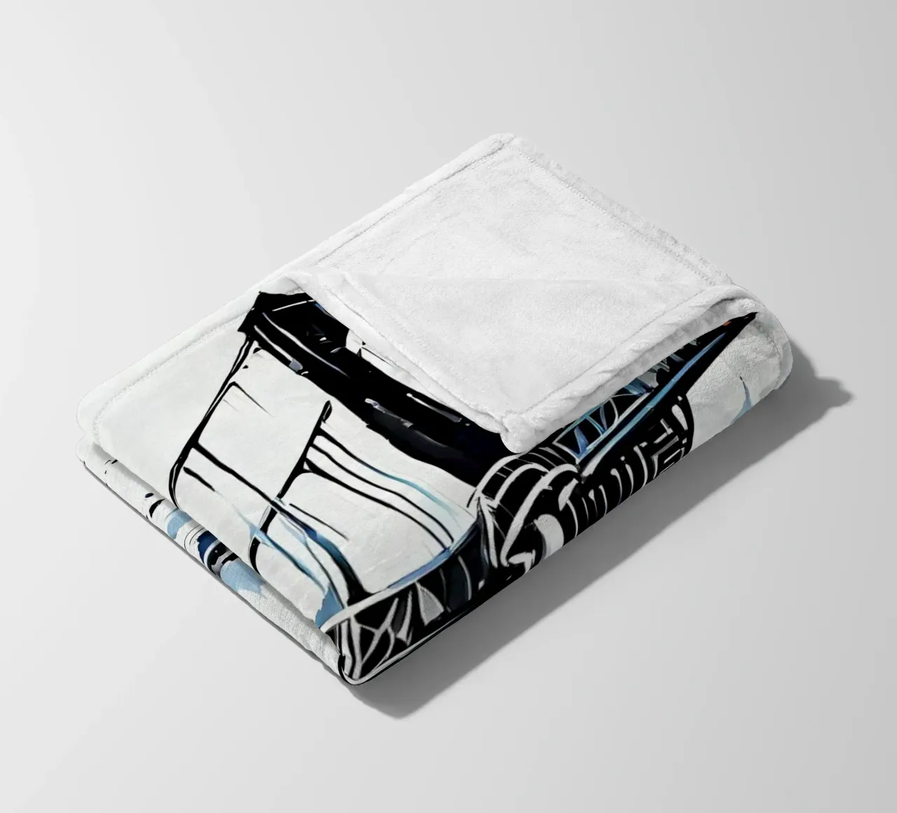 Skyline con ponte_5 coperta in pile da Fantasie & Mystikwelten by LK