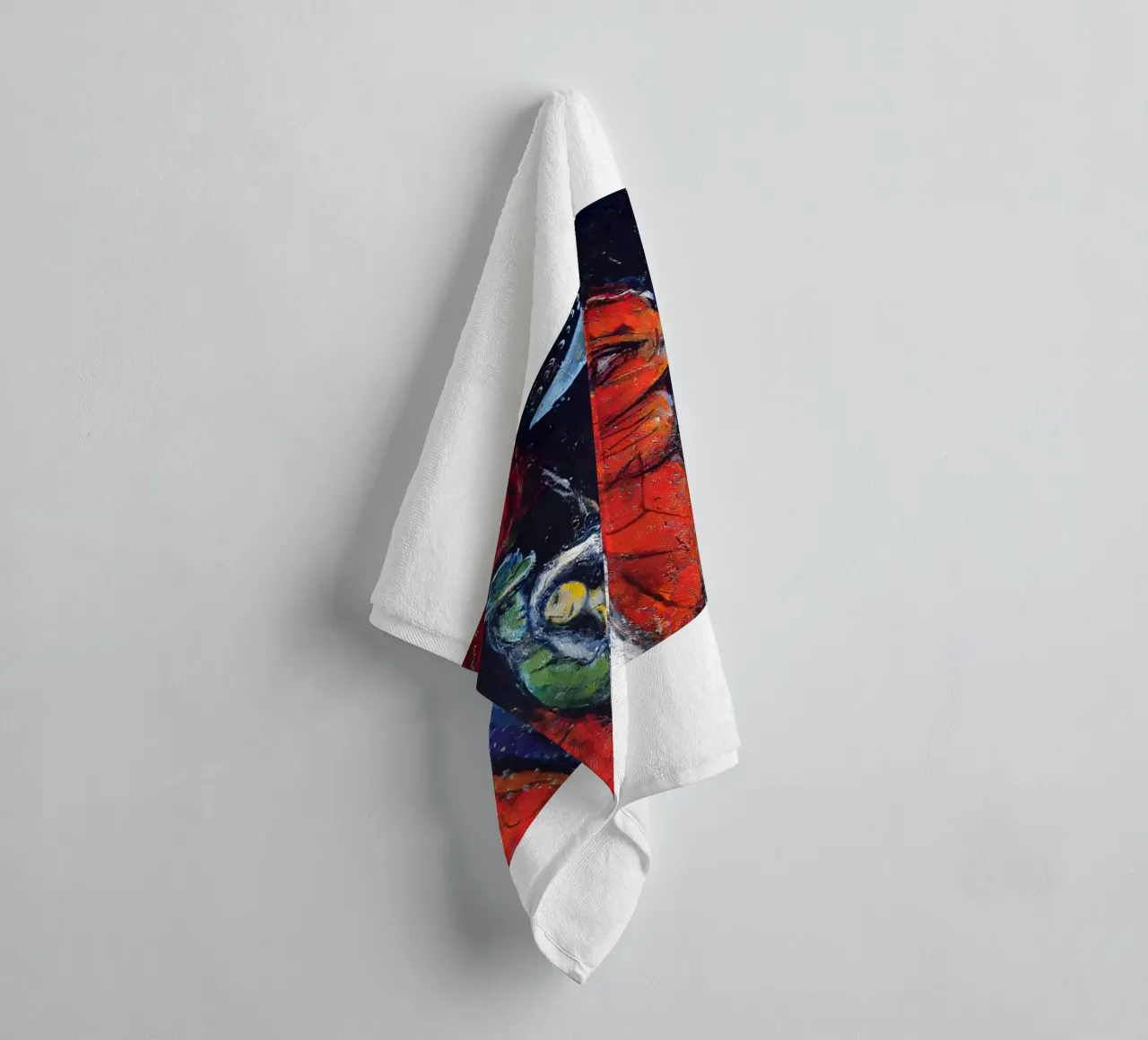 Marc Chagall art collection towel by Cindy Cronin