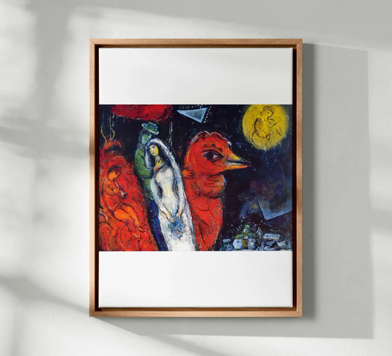 Marc Chagall art collection canvas with Floater frame by Cindy Cronin
