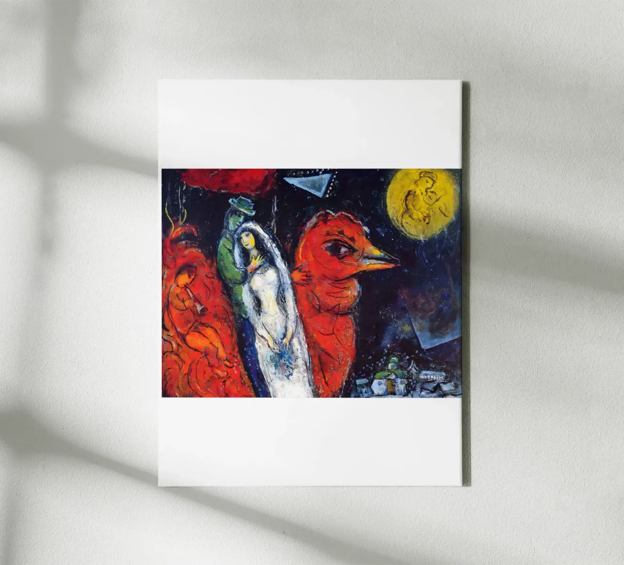 Marc Chagall art collection canvas with Floater frame by Cindy Cronin