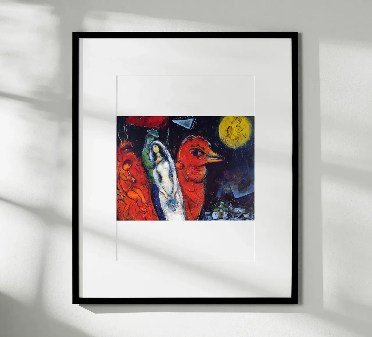 Collezione d'arte di Marc Chagall poster con telaio in alluminio da Cindy Cronin