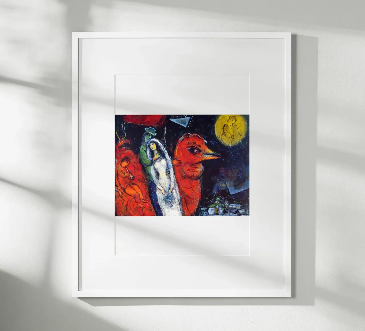 Collezione d'arte di Marc Chagall poster con telaio in alluminio da Cindy Cronin