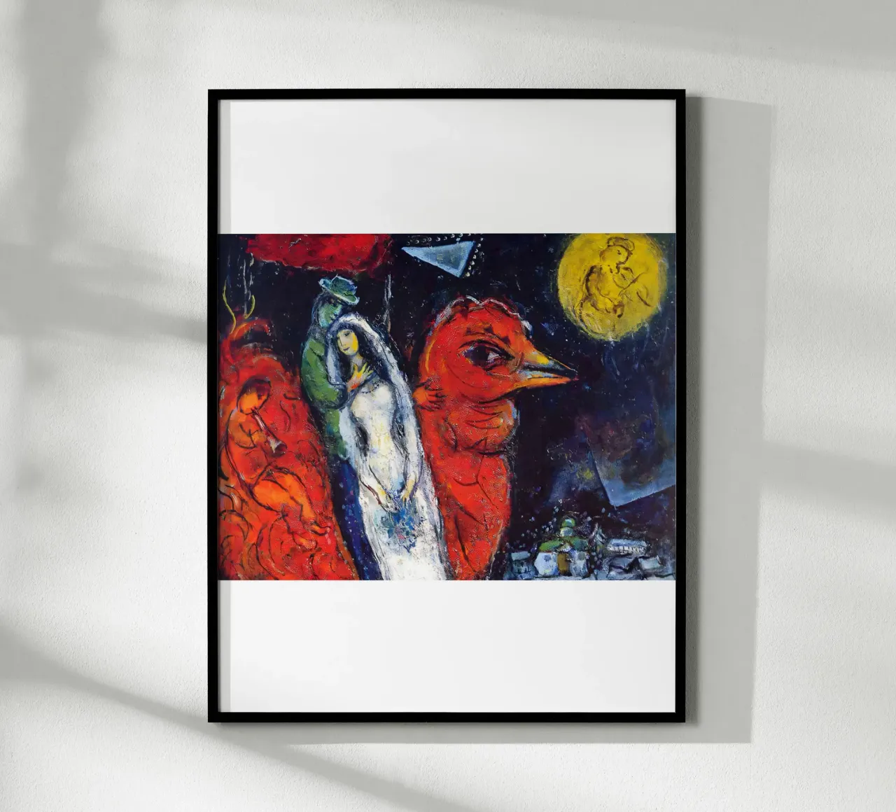 Collezione d'arte di Marc Chagall poster con telaio in alluminio da Cindy Cronin