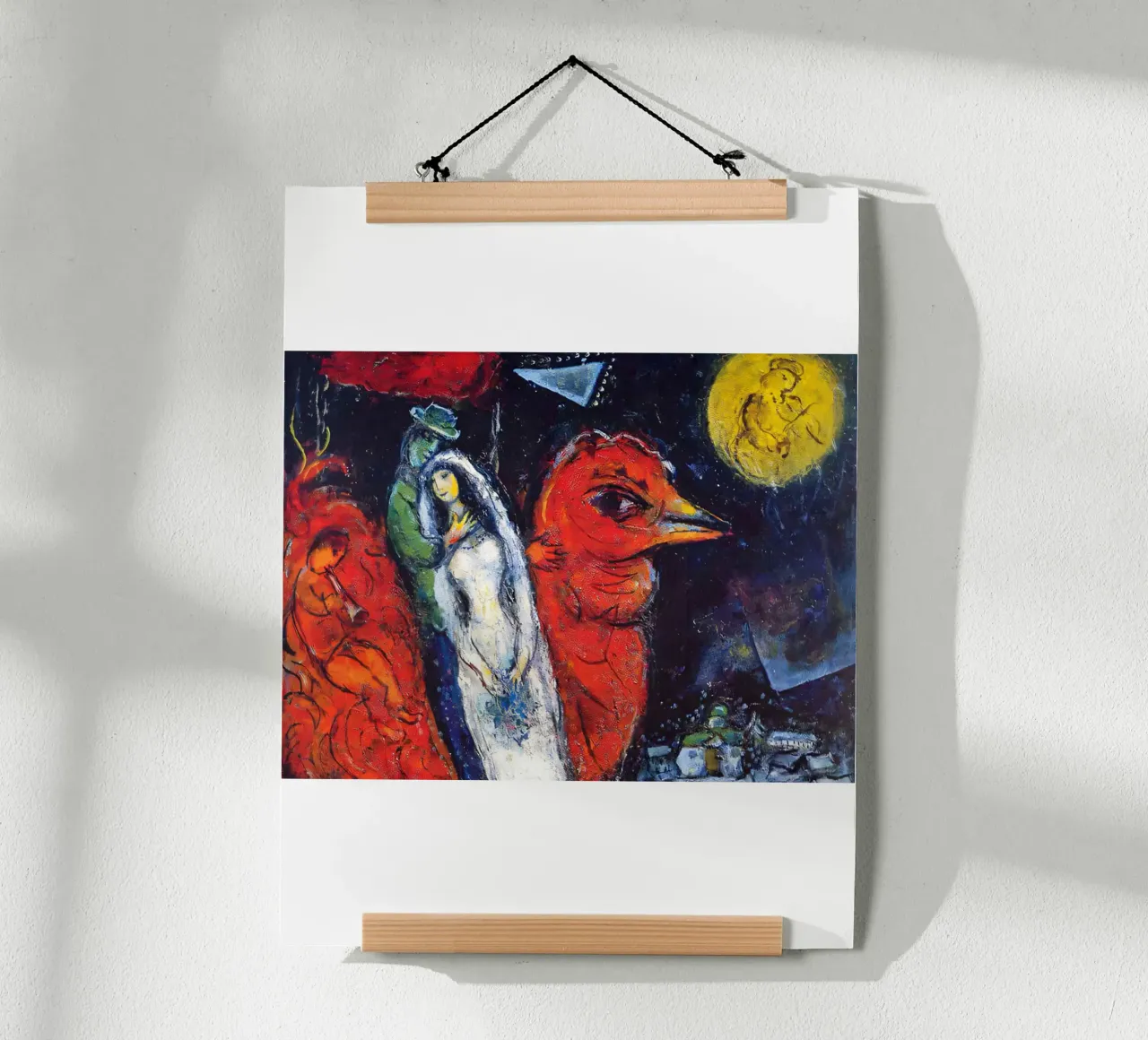 Collezione d'arte di Marc Chagall poster con telaio in alluminio da Cindy Cronin