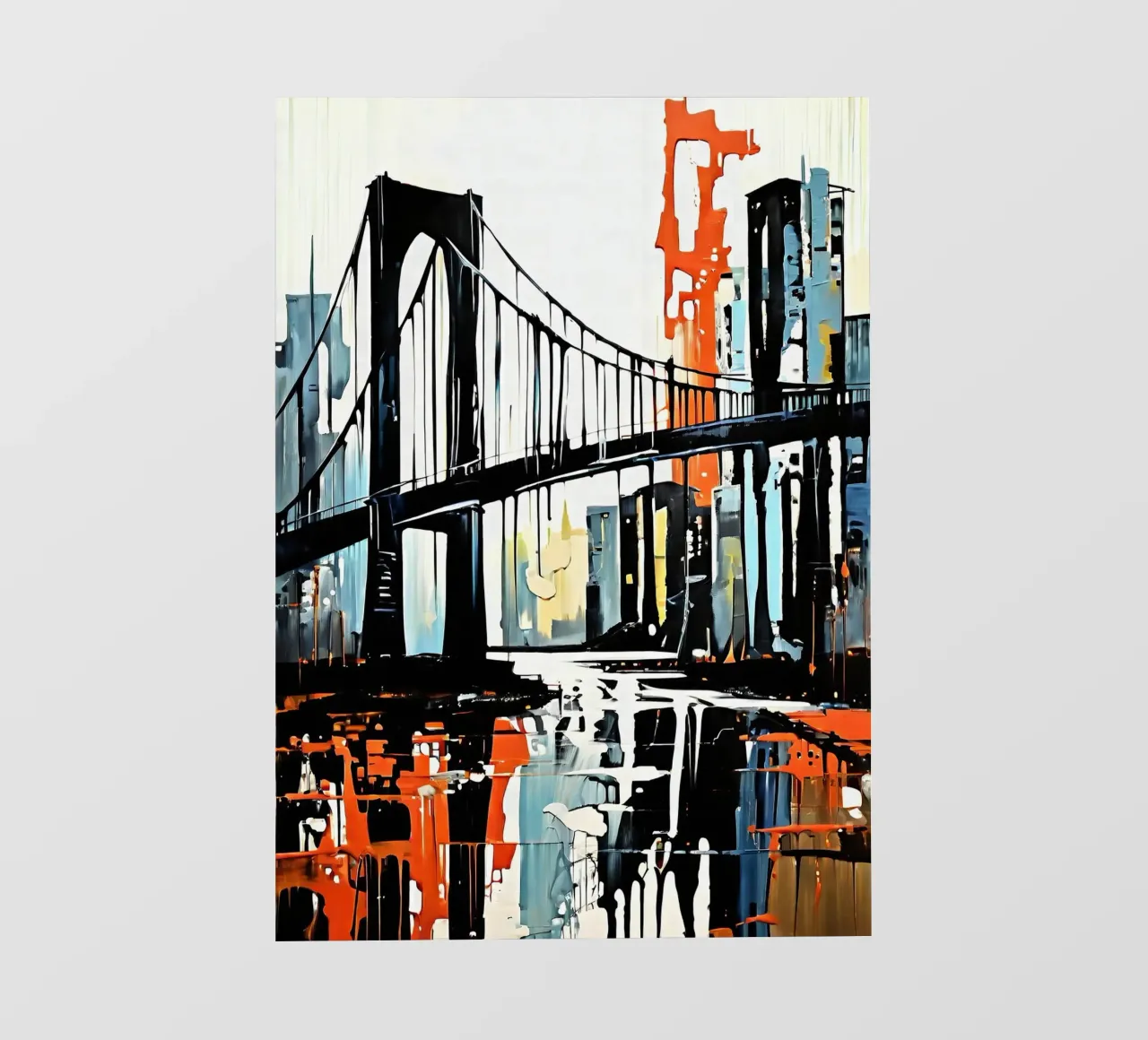 Skyline con ponte_7 telo in pvc da Fantasie & Mystikwelten by LK