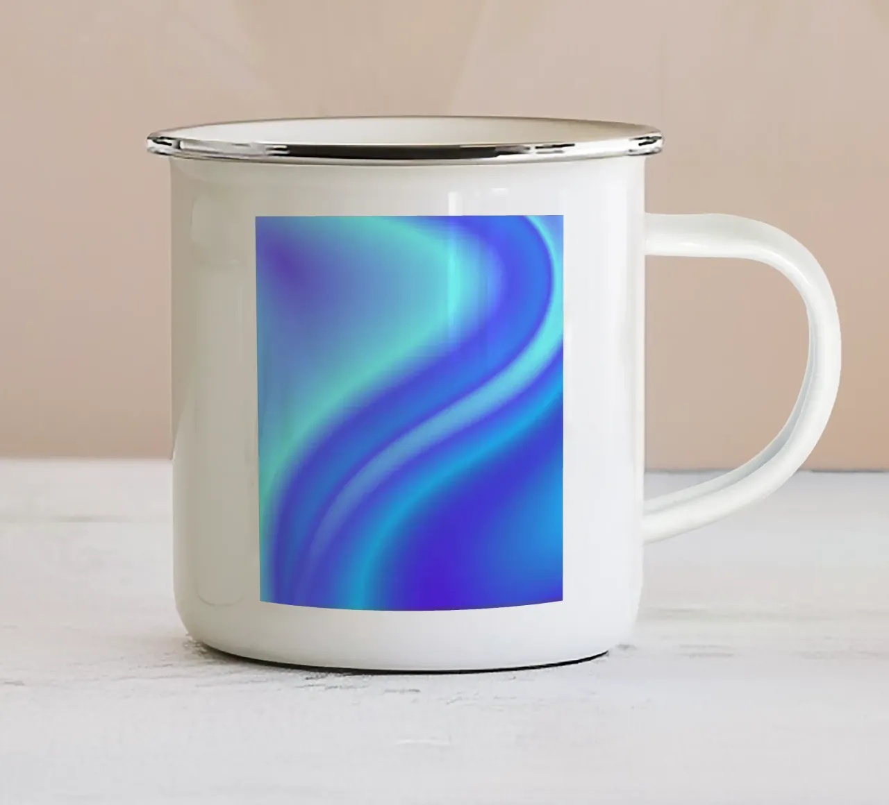 BEGINNINGS 🦋 tazza in smalto da ÂME LIBRE STUDIO