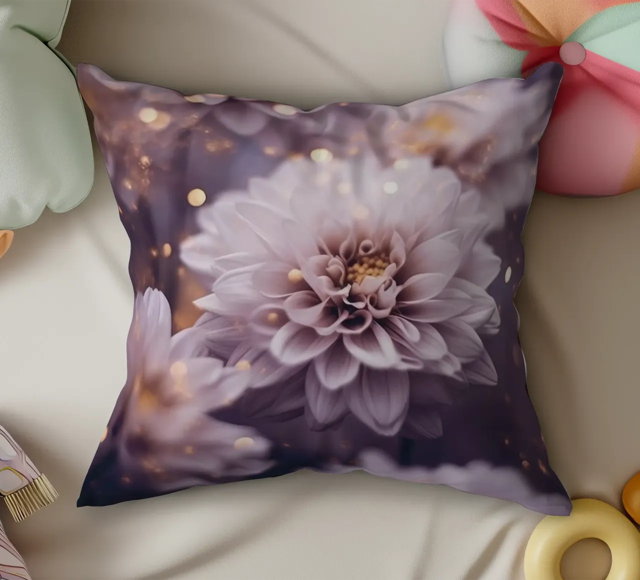 Purple Mood cuscino da treechild