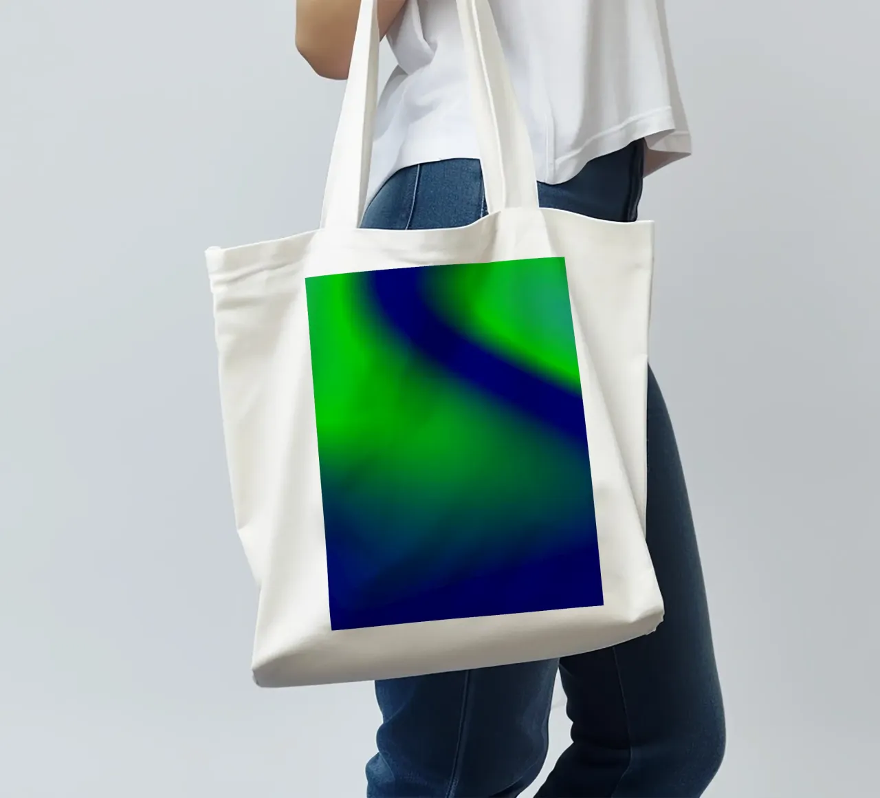 NEXT LEVEL - U ARE READY. 💚 borsa in juta da ÂME LIBRE STUDIO