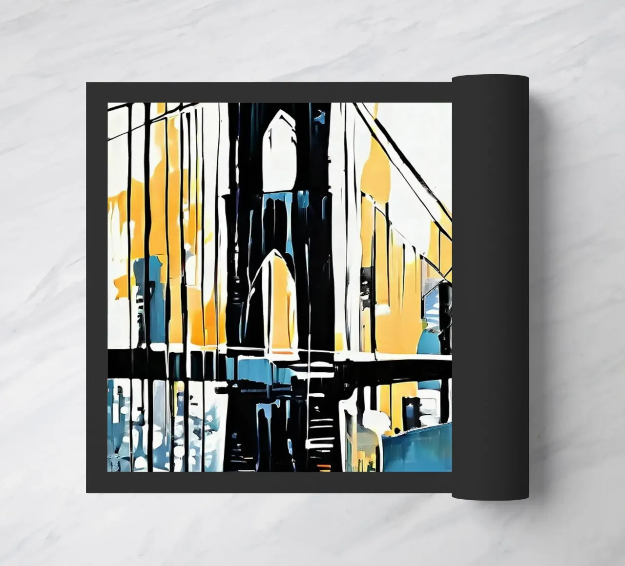 Skyline con ponte_8 zerbino da Fantasie & Mystikwelten by LK