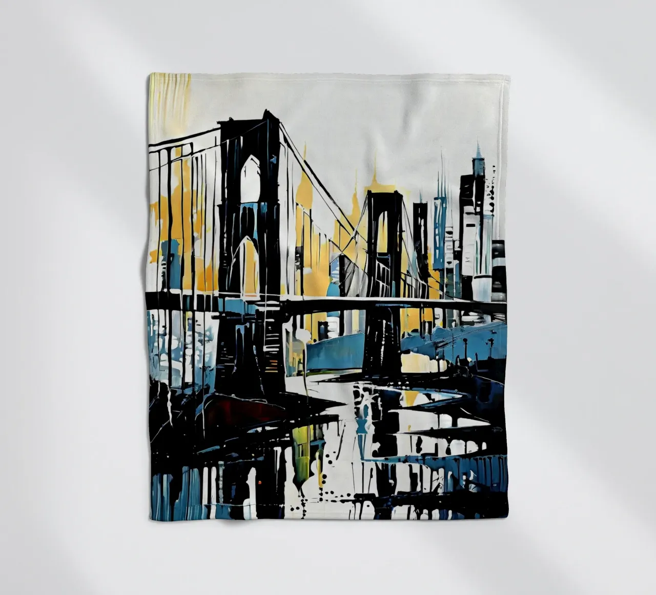Skyline con ponte_8 coperta in pile da Fantasie & Mystikwelten by LK