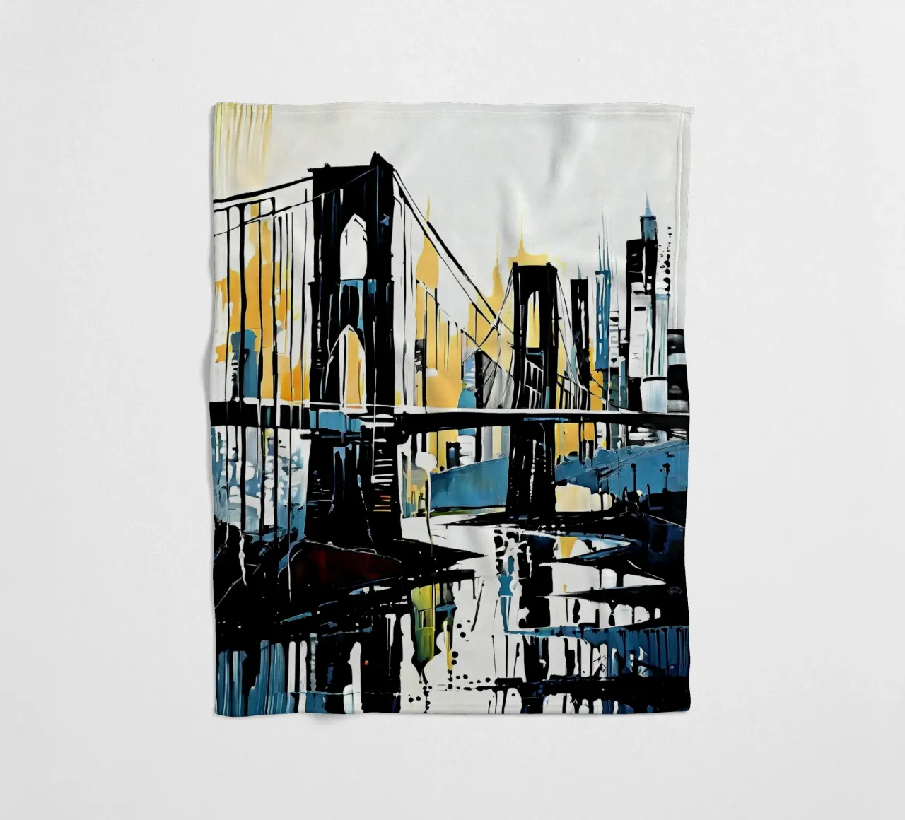 Skyline con ponte_8 coperta in pile da Fantasie & Mystikwelten by LK