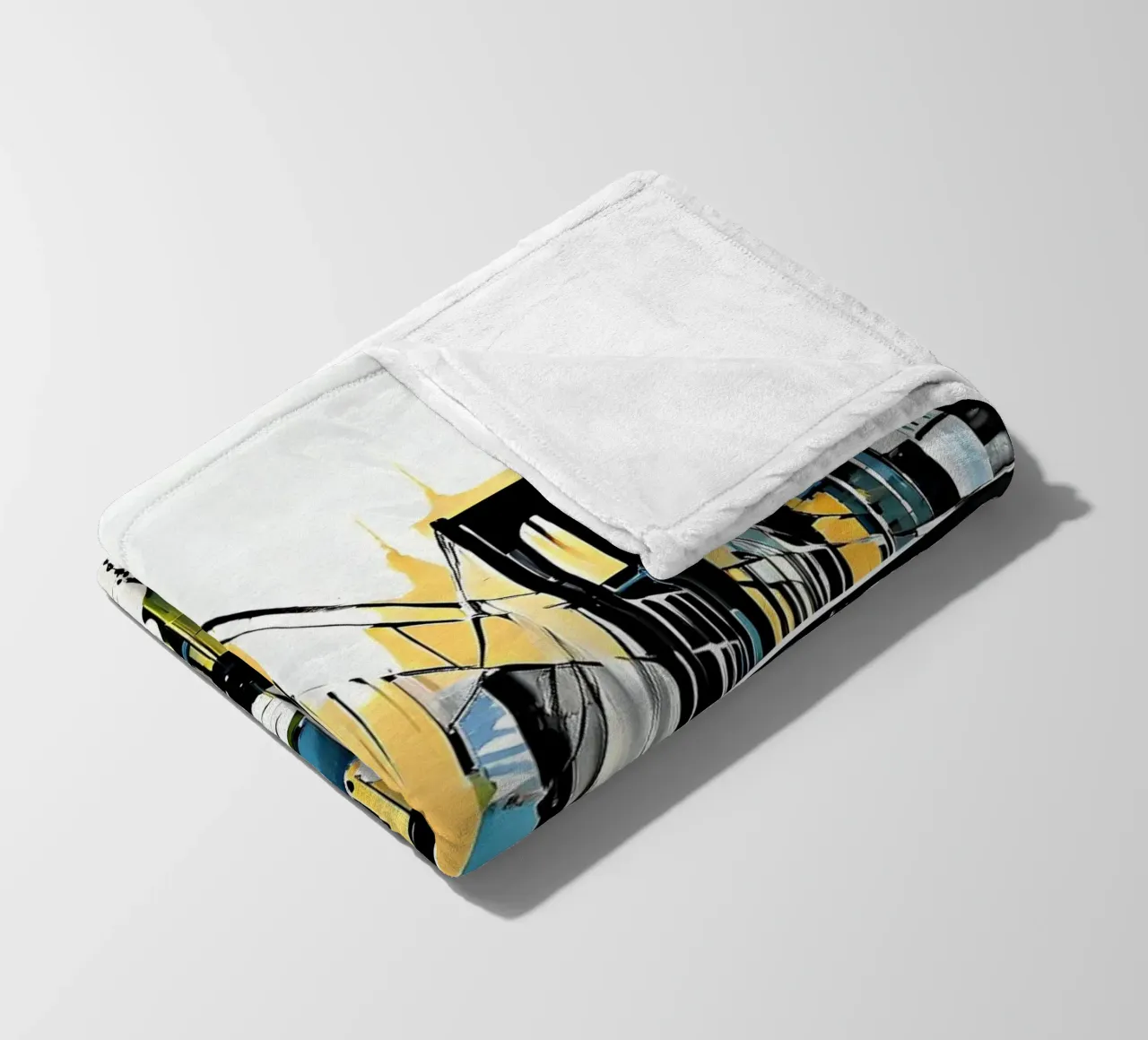 Skyline con ponte_8 coperta in pile da Fantasie & Mystikwelten by LK