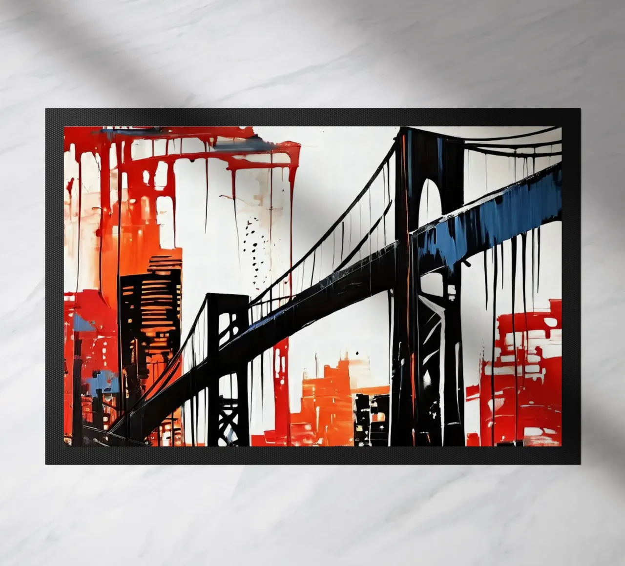 Skyline con ponte_10 zerbino da Fantasie & Mystikwelten by LK