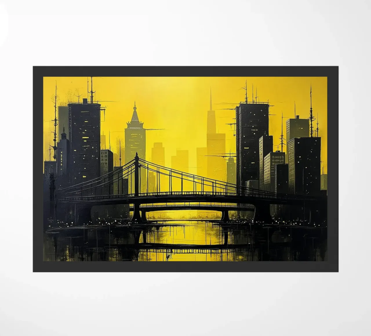 Skyline con ponte_giallo zerbino da Fantasie & Mystikwelten by LK