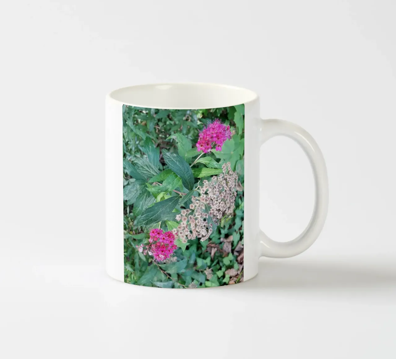 Spirea giapponese tazza in ceramica da Gürsel Yesil Digital Art