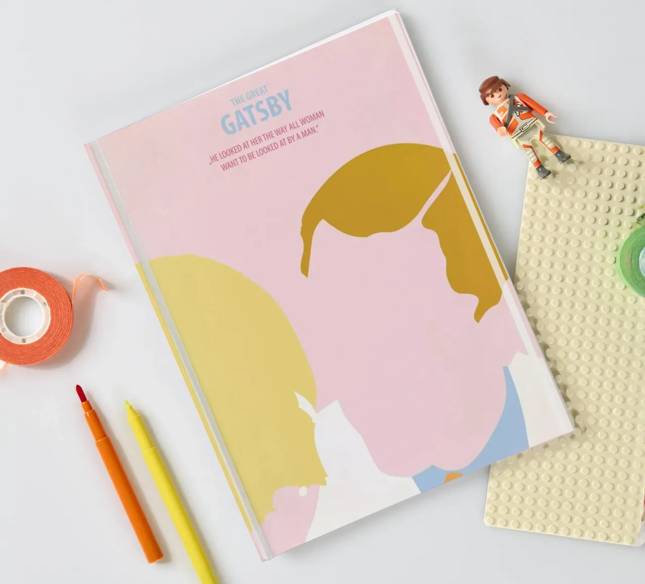 The great Gatsby II notebook by Fräulein Fisher