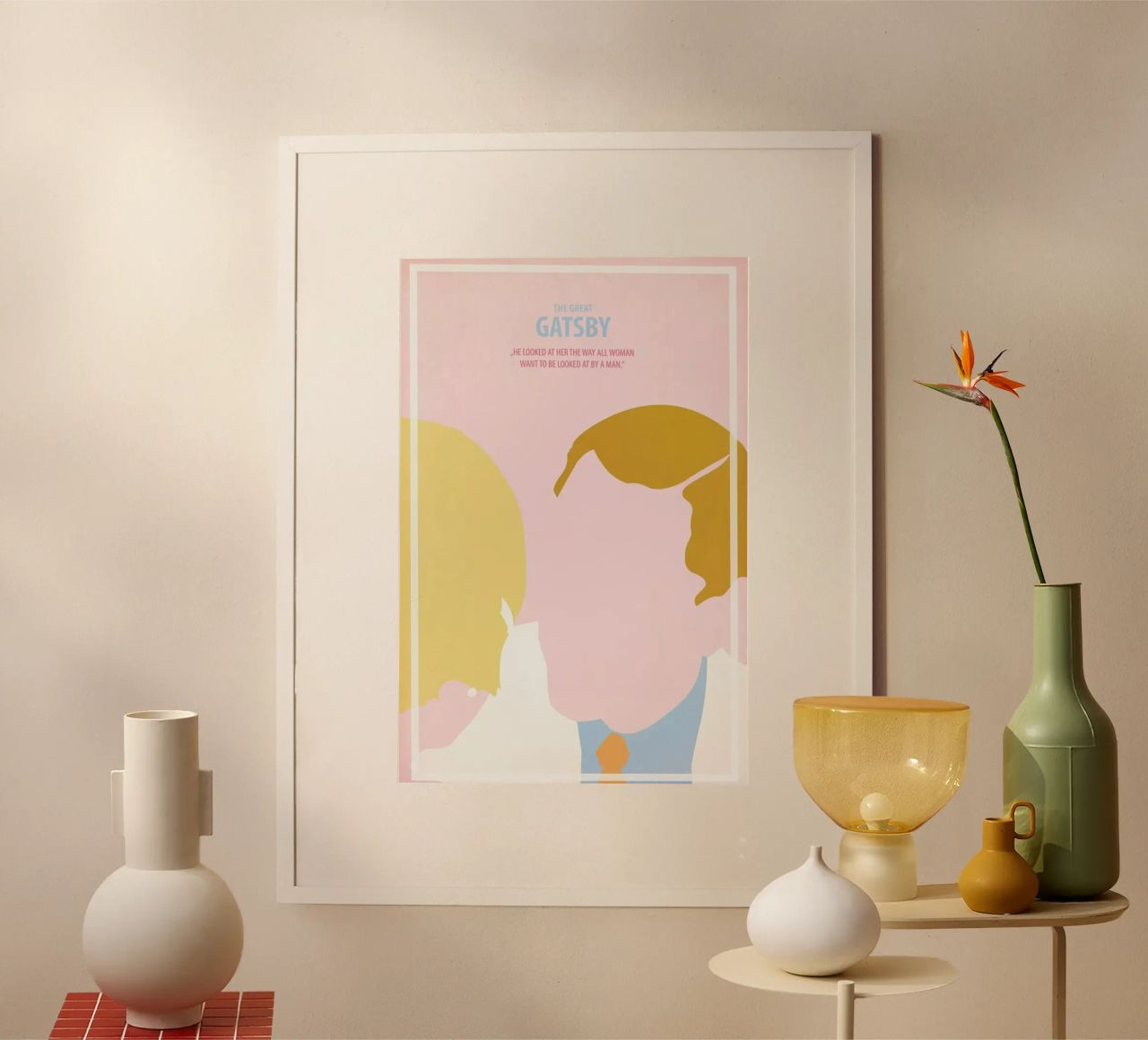 The great Gatsby II Poster von Fräulein Fisher