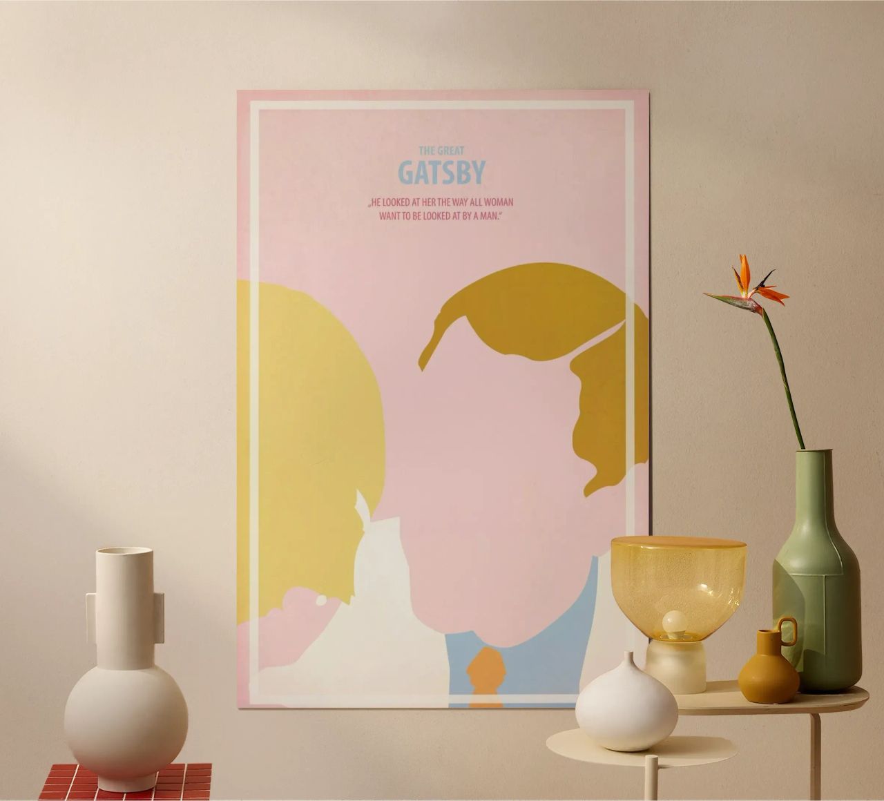 The great Gatsby II Poster von Fräulein Fisher