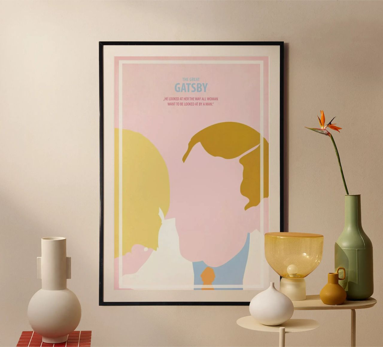 The great Gatsby II Poster von Fräulein Fisher