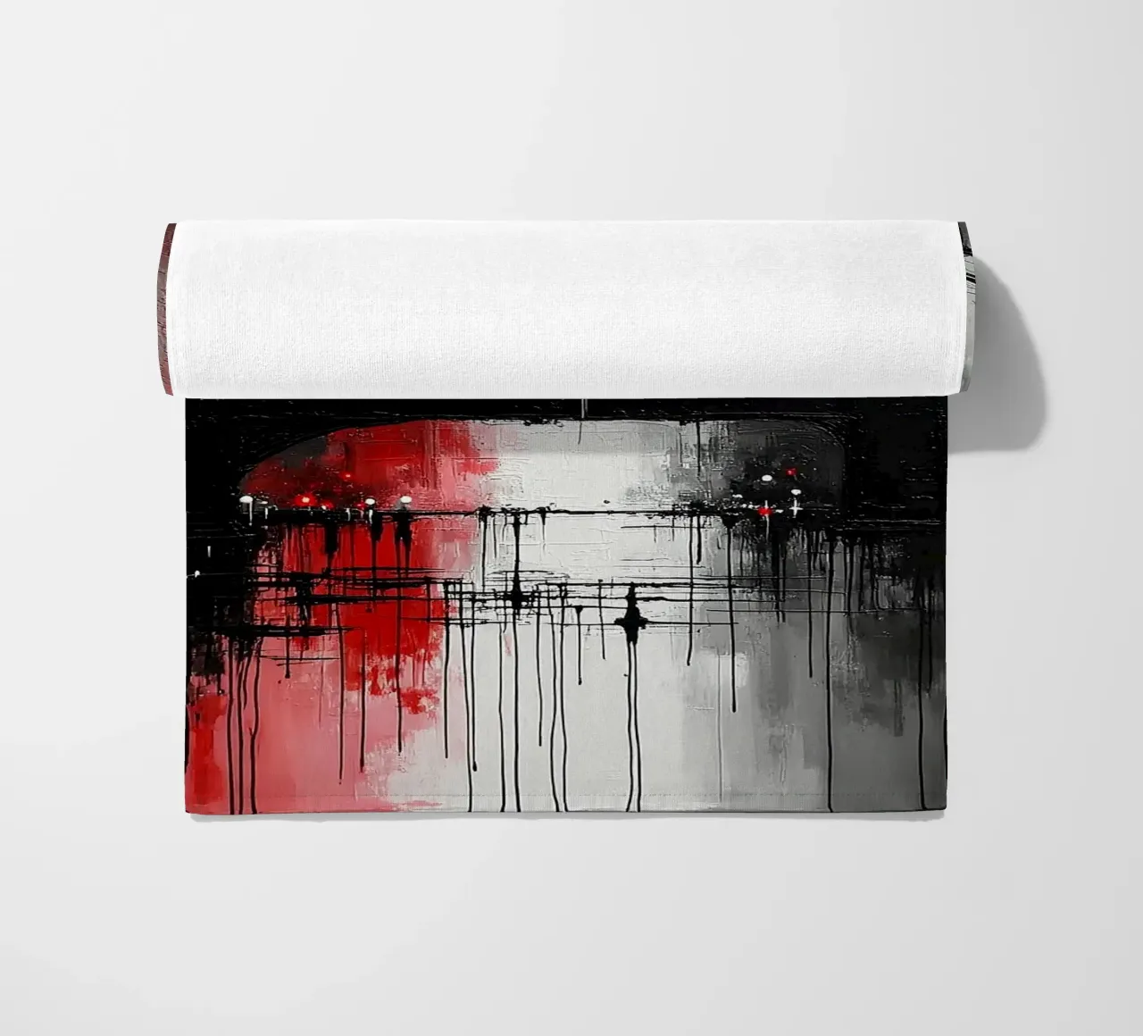 Skyline con ponte_rosso telo mare da Fantasie & Mystikwelten by LK