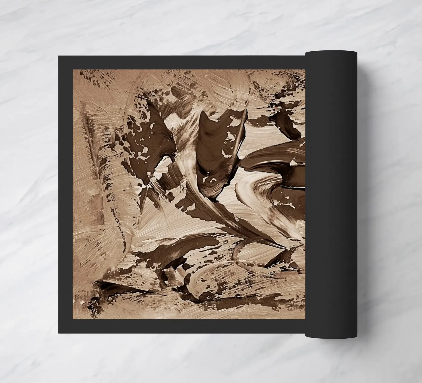SEPIA 64 zerbino da Thierry Vobmann Abstract painting