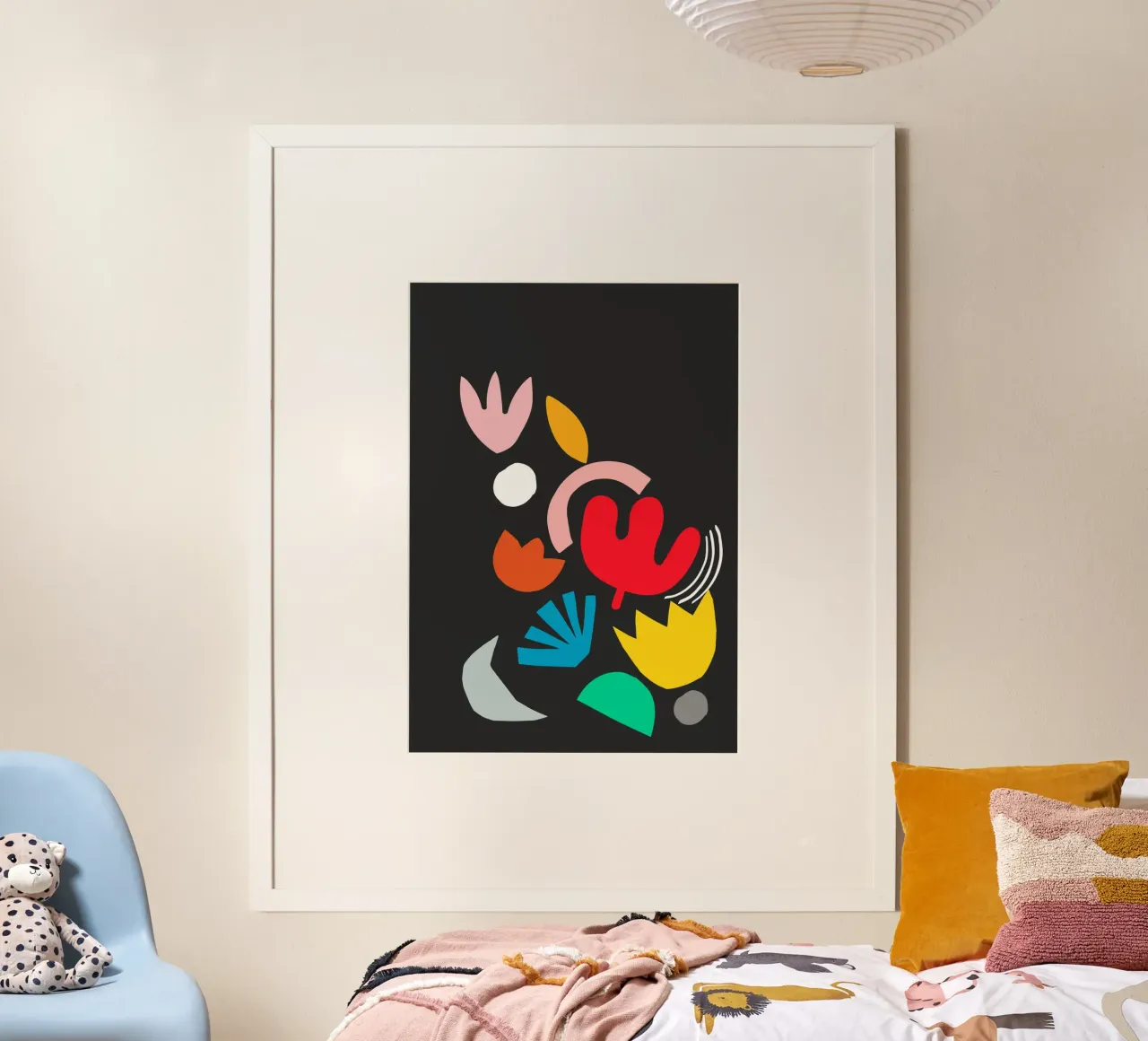 Esplosione floreale poster da Rose Beck Art