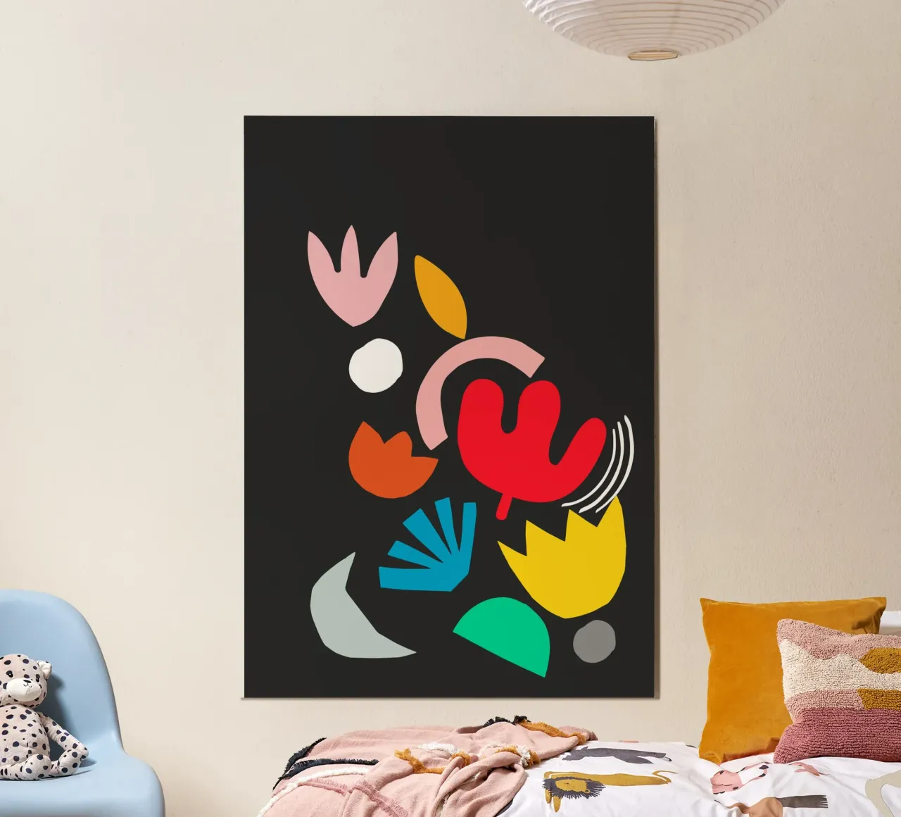 Esplosione floreale poster da Rose Beck Art