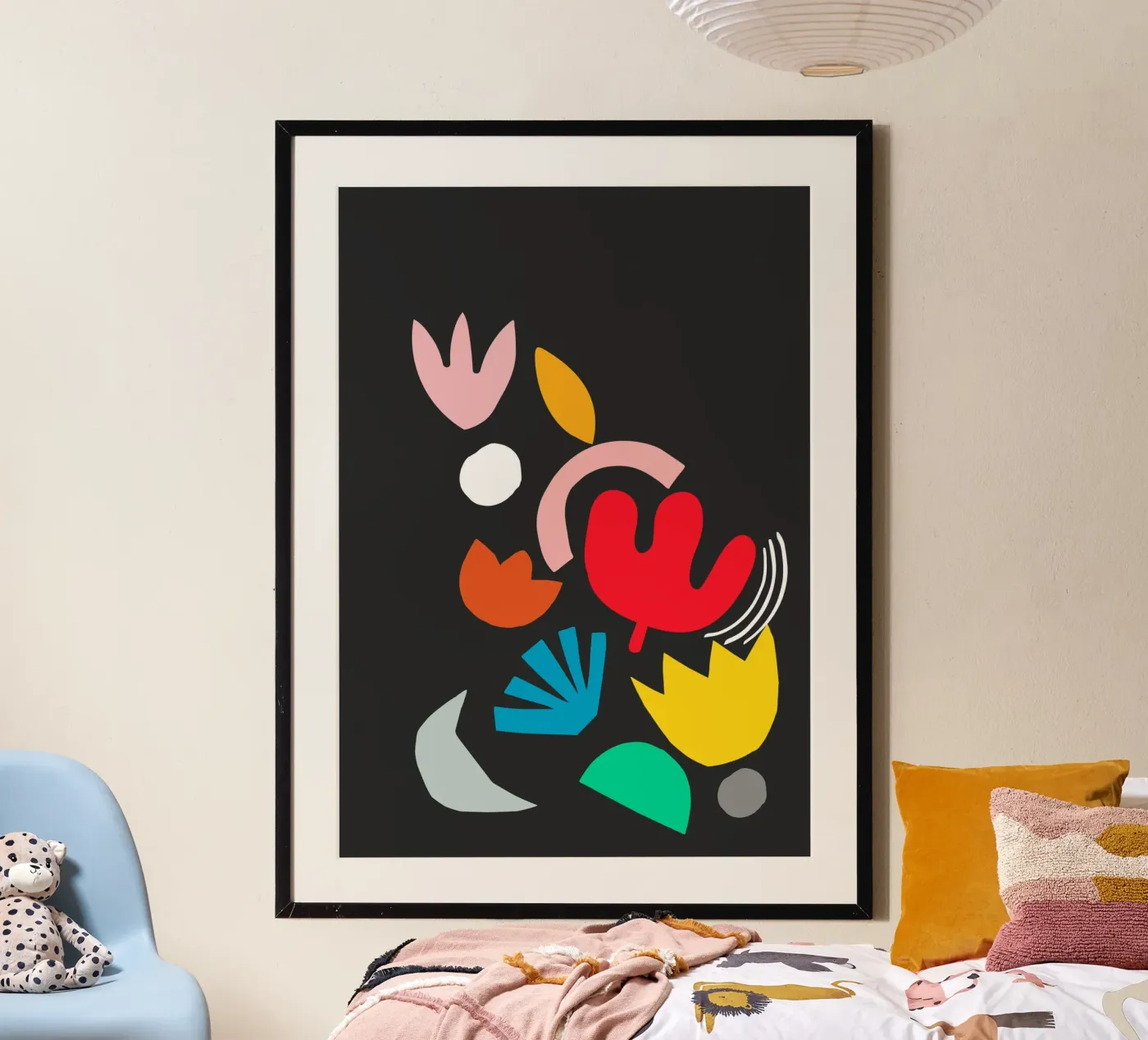 Floral Explosion Poster von Rose Beck Art