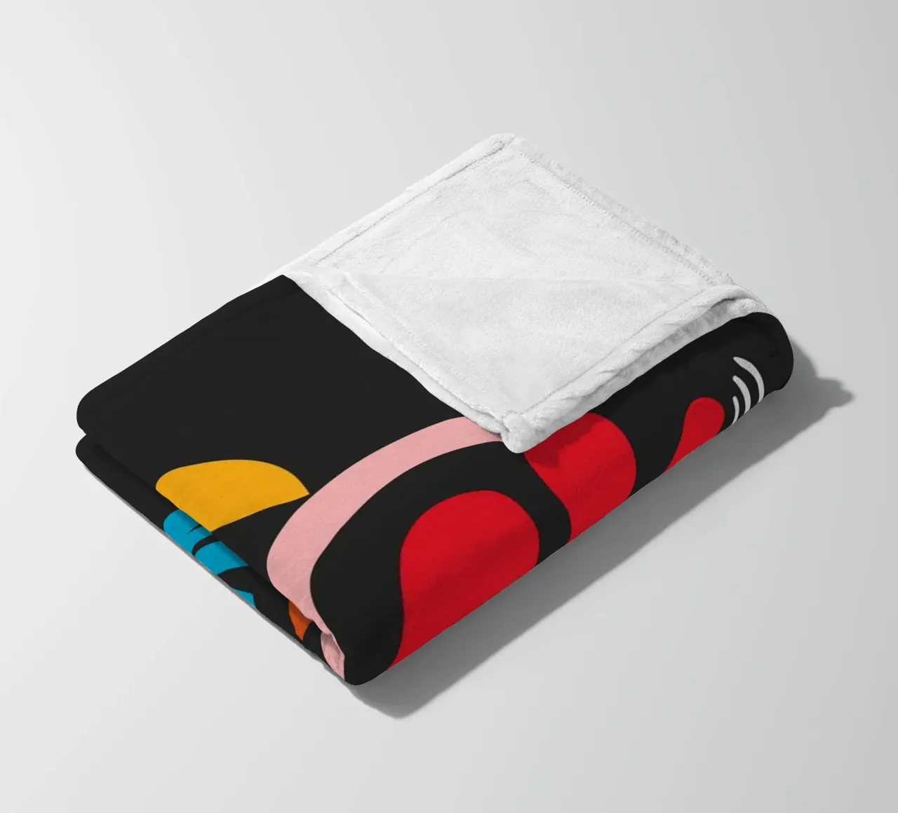 Blumenexplosion Fleecedecke von Rose Beck Art