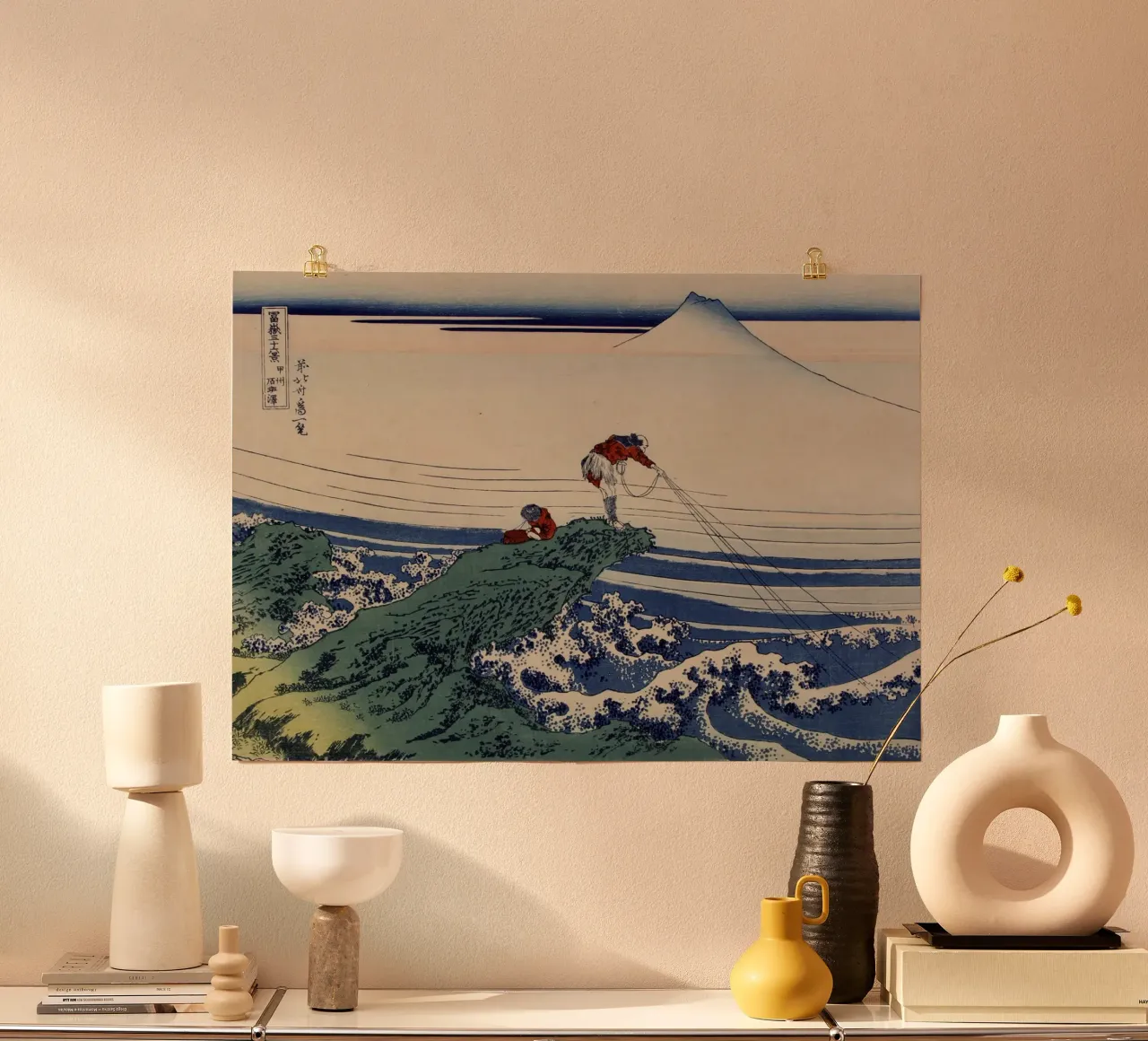Kajikazawa nella provincia di Kai poster da Yorke Studio