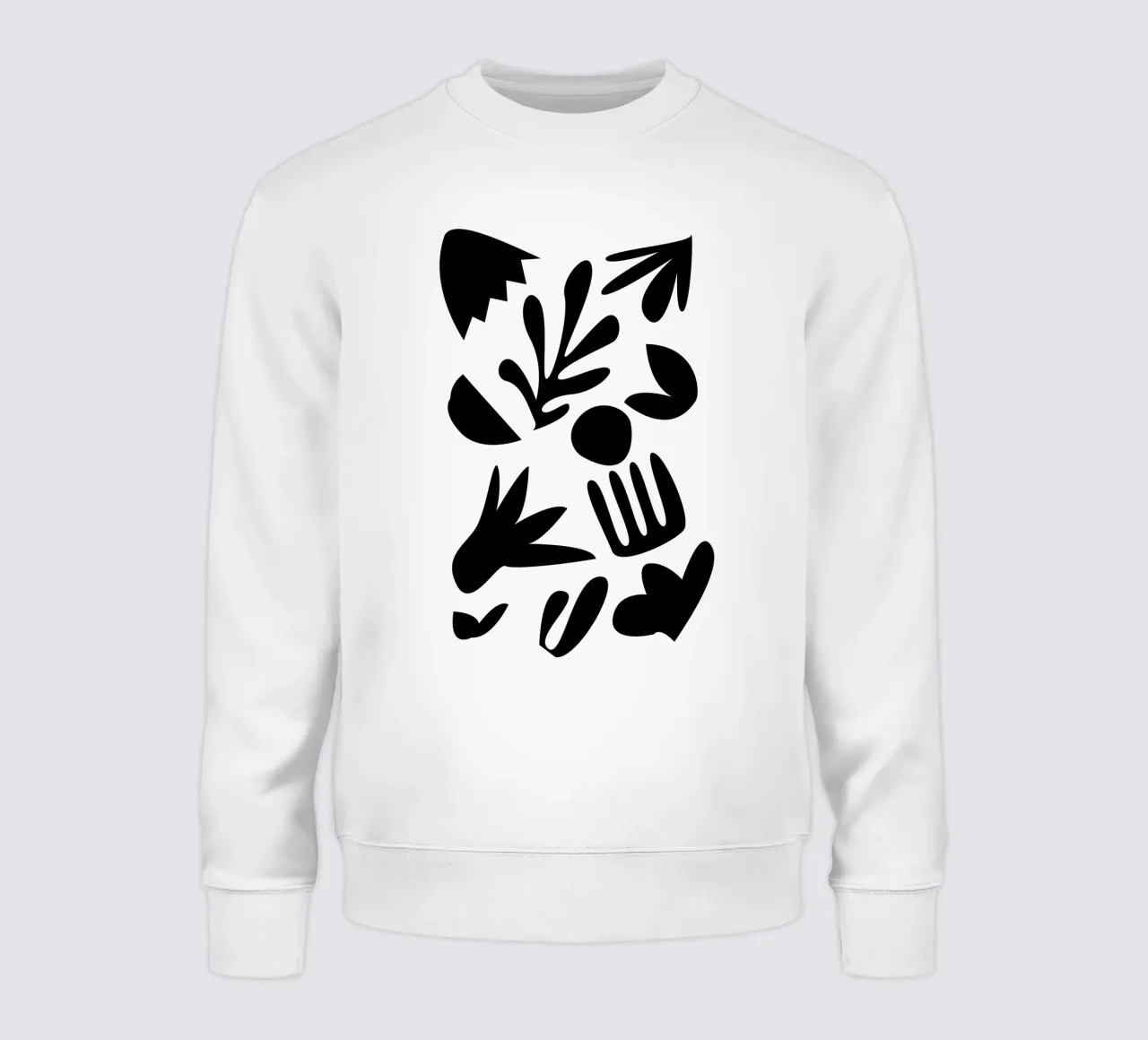 Donkere planten sweatshirt van Rose Beck Art