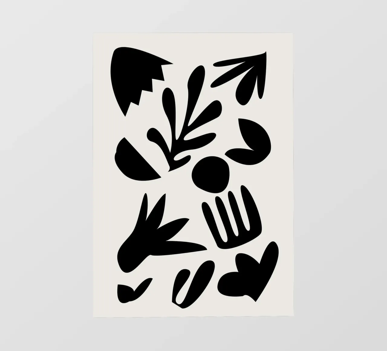 Botanici scuri telo in pvc da Rose Beck Art