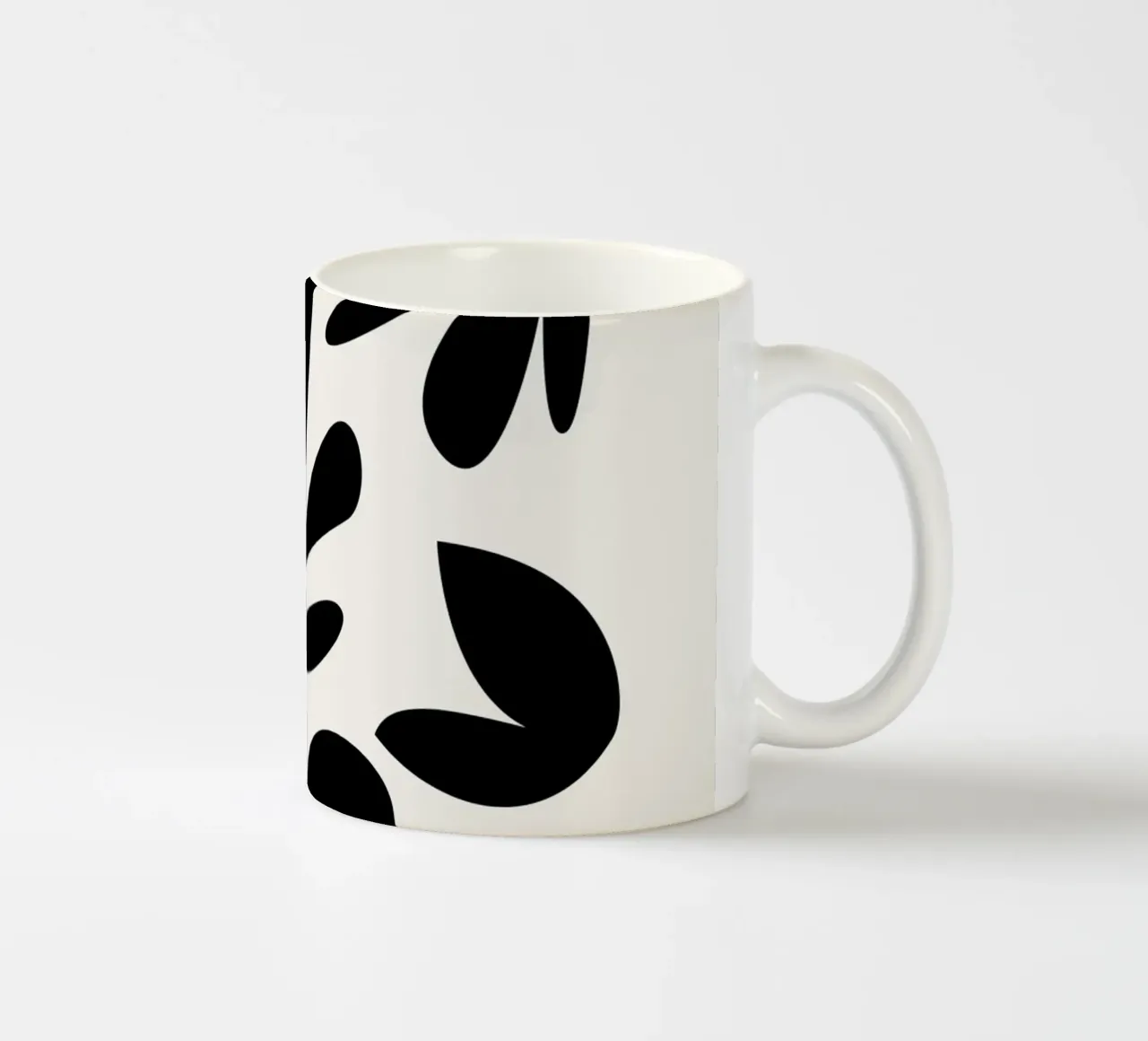 Botanici scuri tazza in ceramica da Rose Beck Art