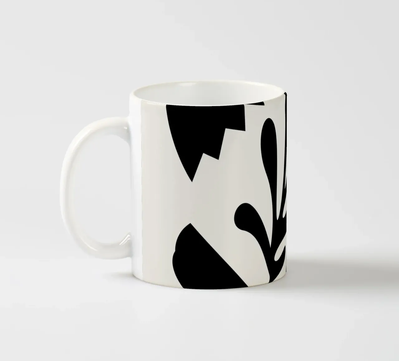 Botanici scuri tazza in ceramica da Rose Beck Art