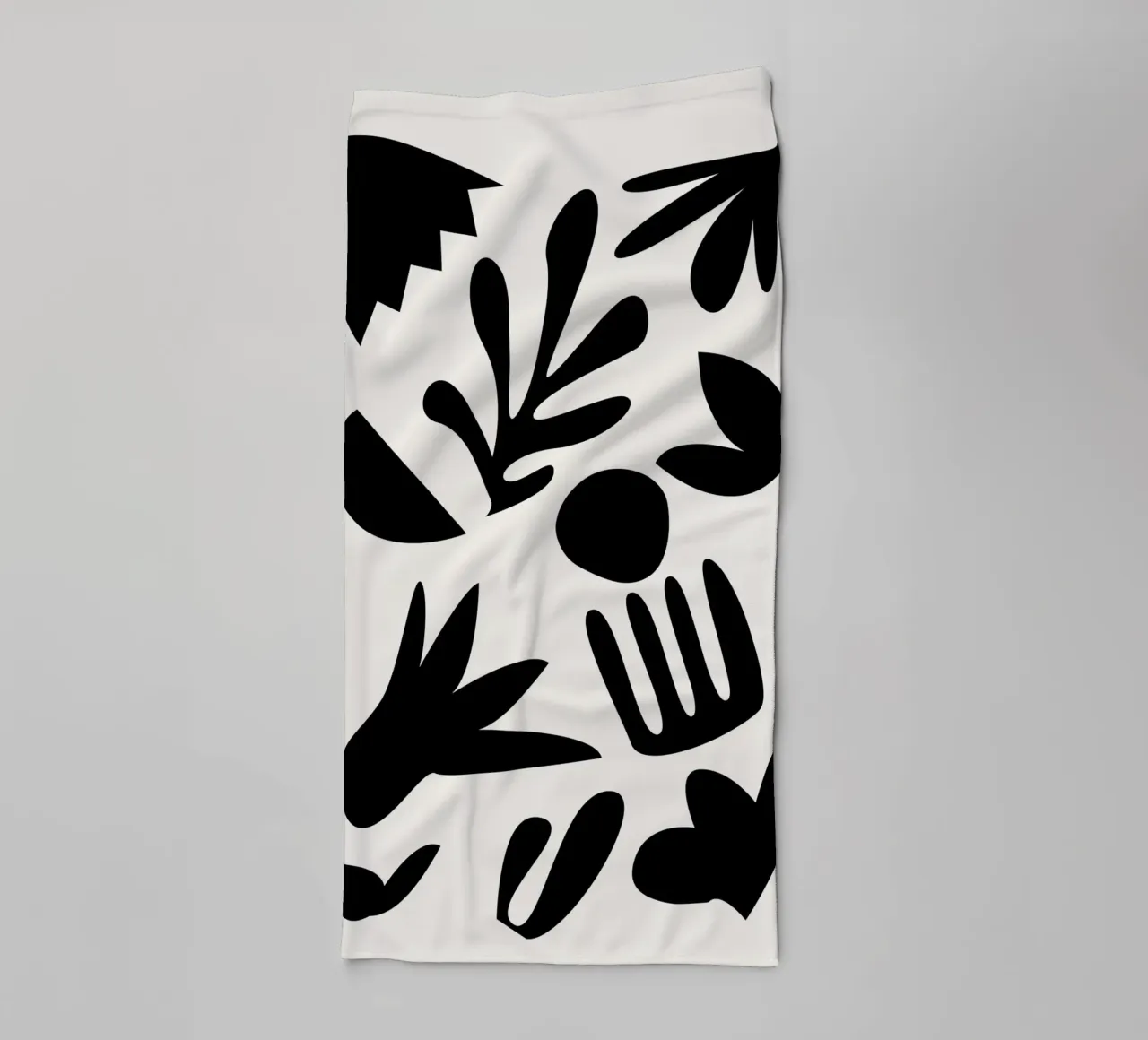 Botanici scuri asciugamano da bagno da Rose Beck Art
