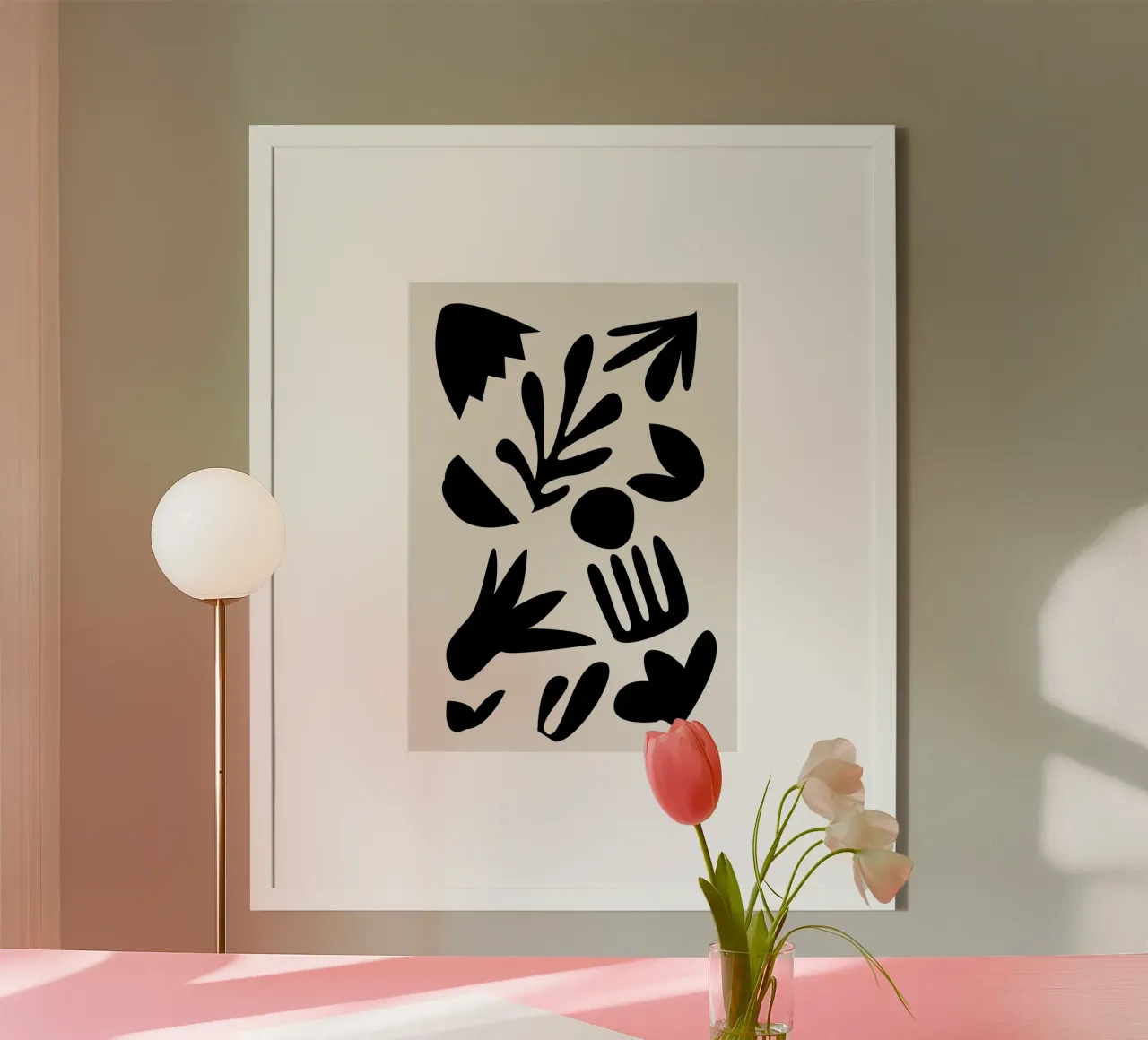 Botanici scuri poster da Rose Beck Art
