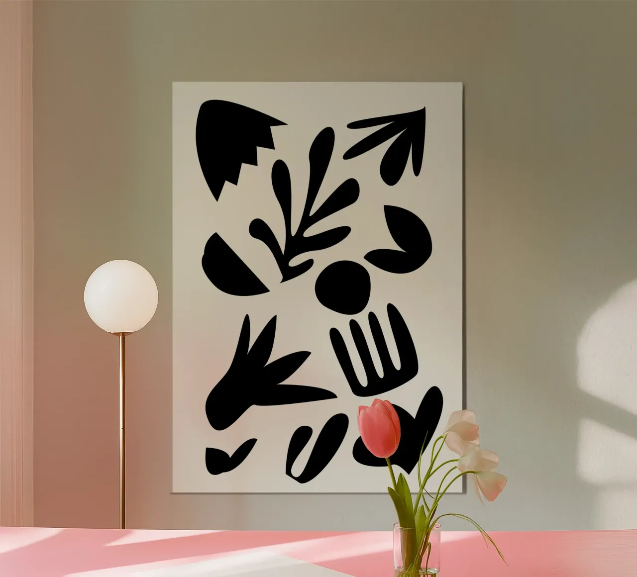 Botanici scuri poster da Rose Beck Art