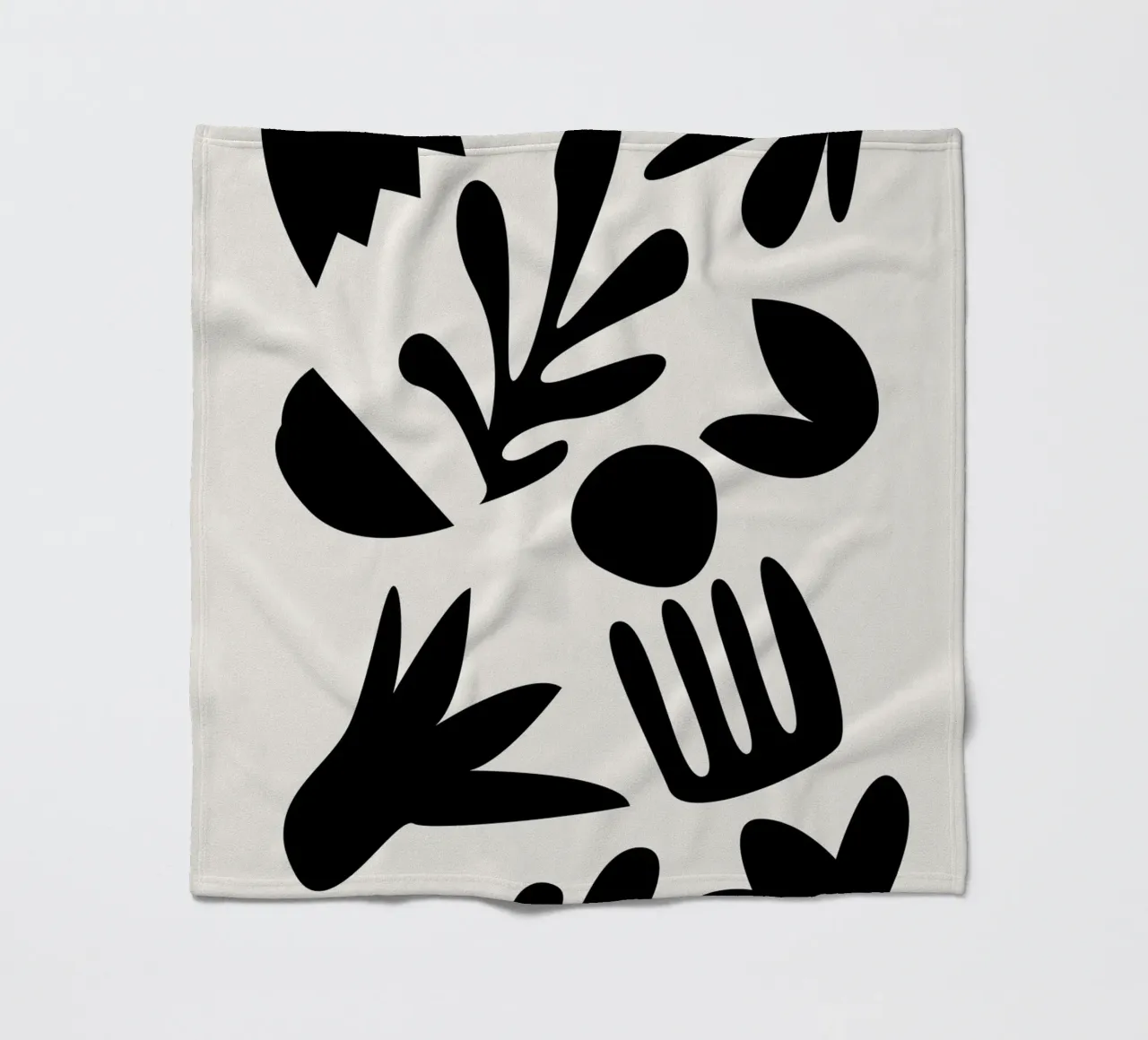 Botanici scuri coperta in pile da Rose Beck Art