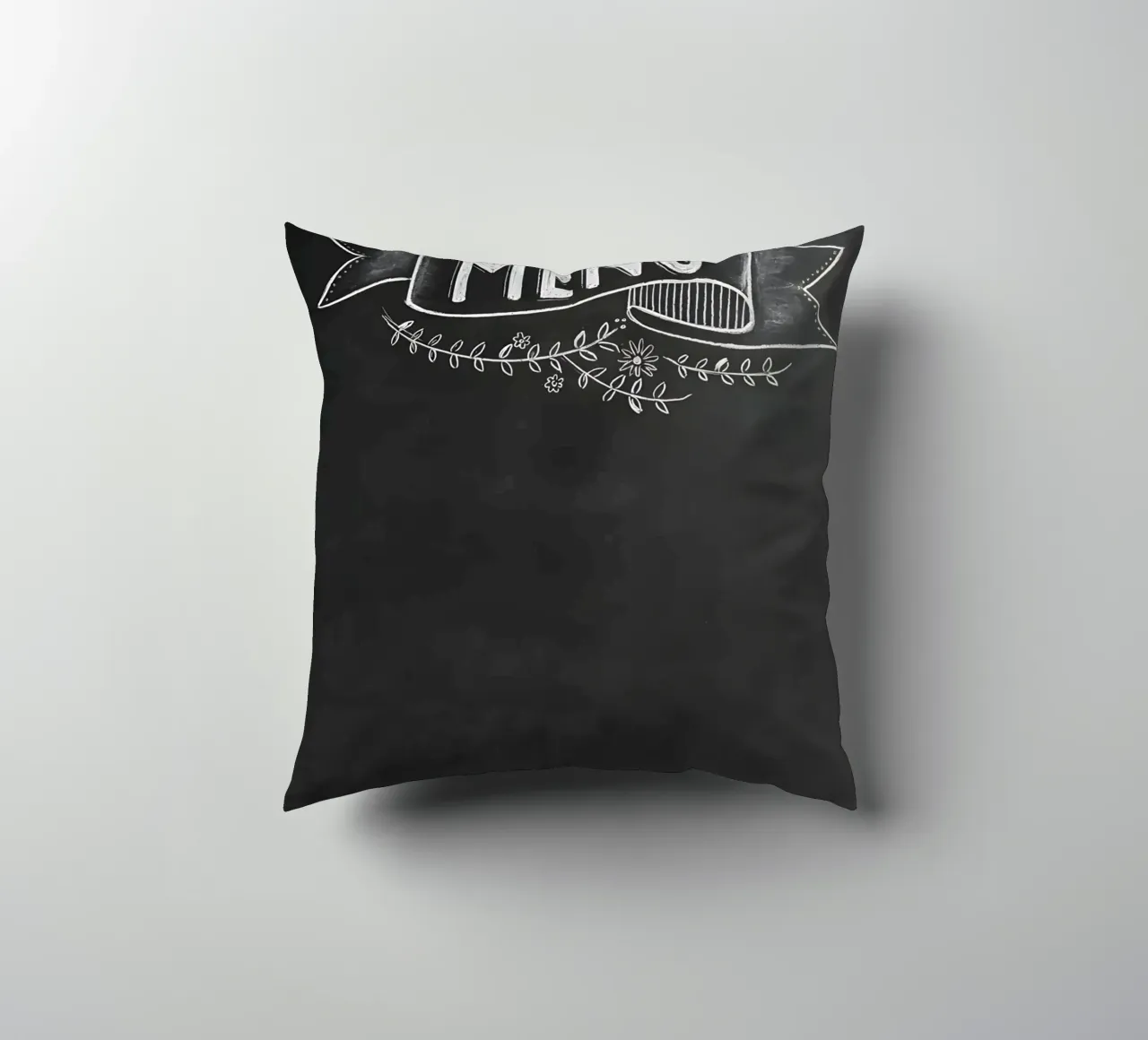 MENU cuscino da Type & Tape